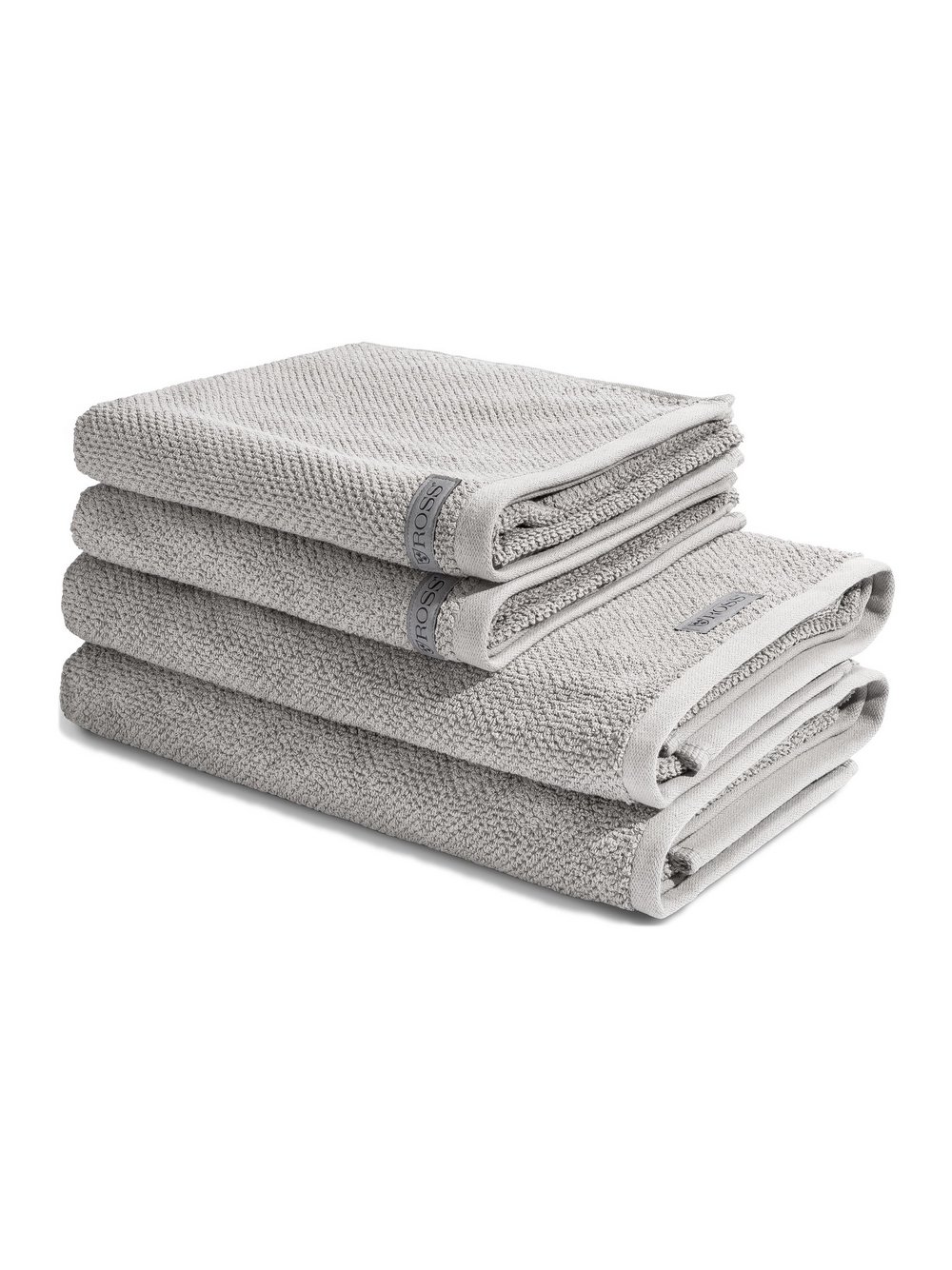 Ross Handtuchset 4-teilig Damen hellgrau, ONE SIZE Image