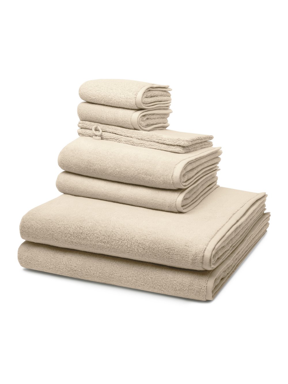 Ross Handtuchset 8-teilig Damen beige, ONE SIZE Image
