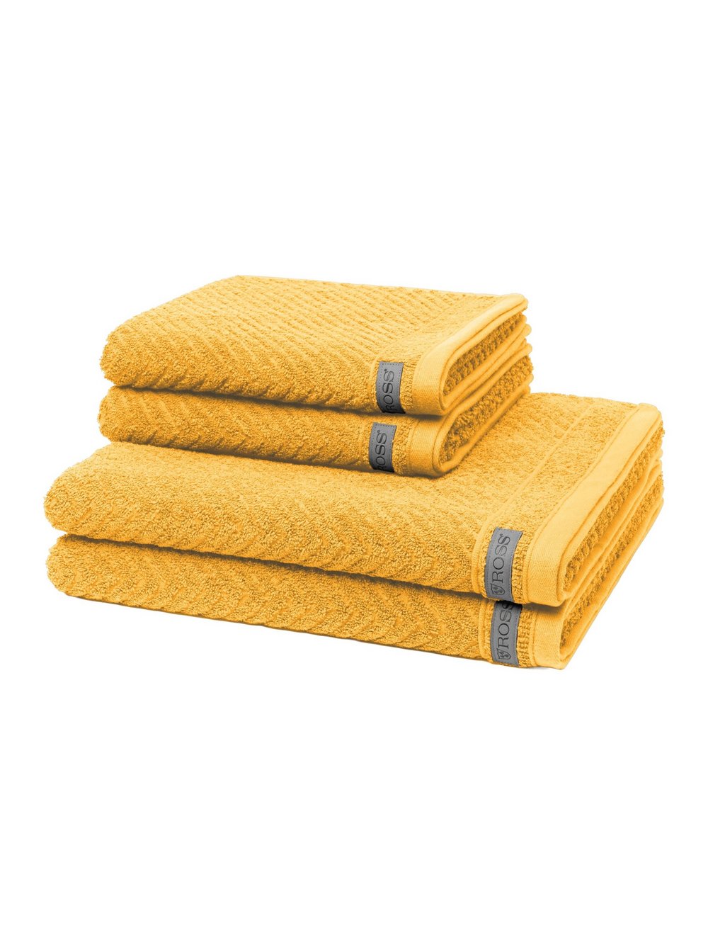 Ross Handtuchset 4-teilig Damen gelb, ONE SIZE Image