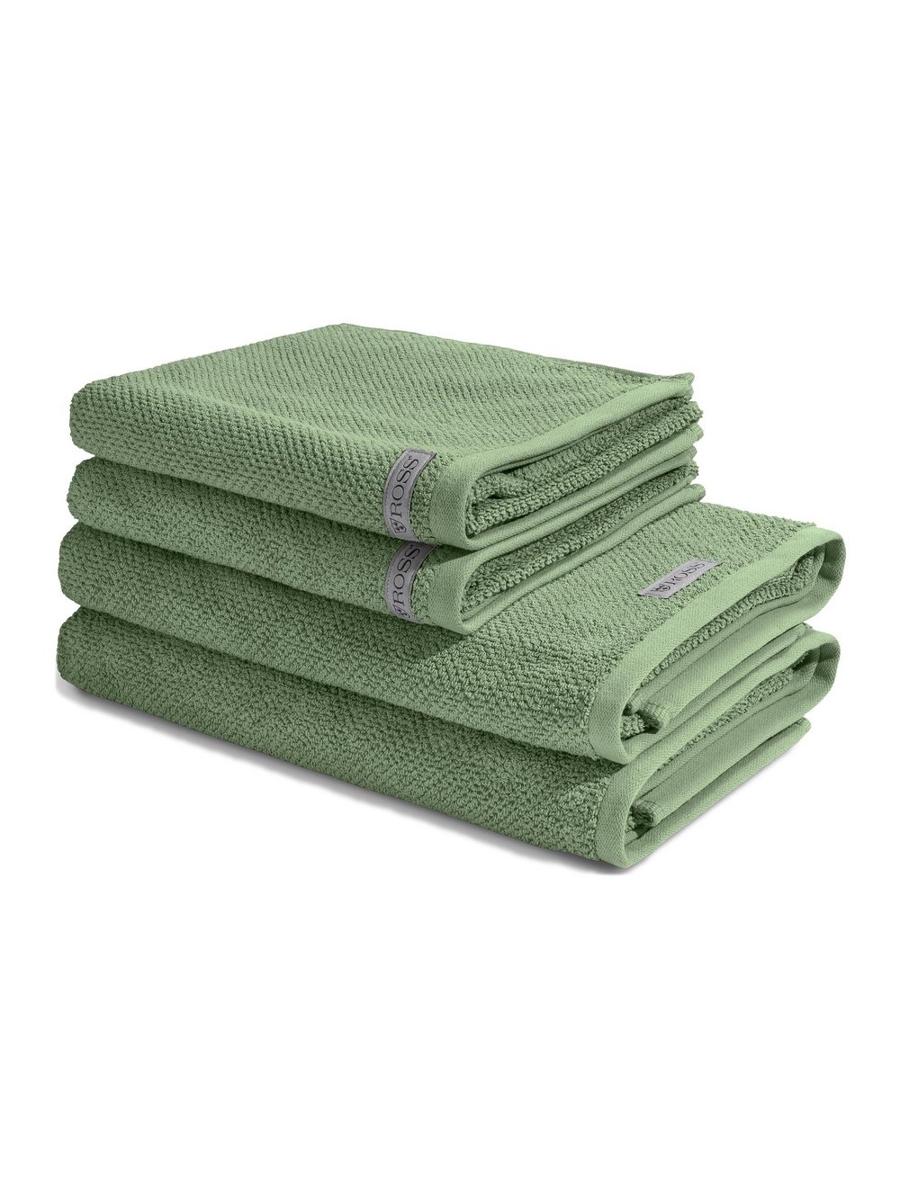 Ross Handtuchset 4-teilig Damen grün, ONE SIZE Image