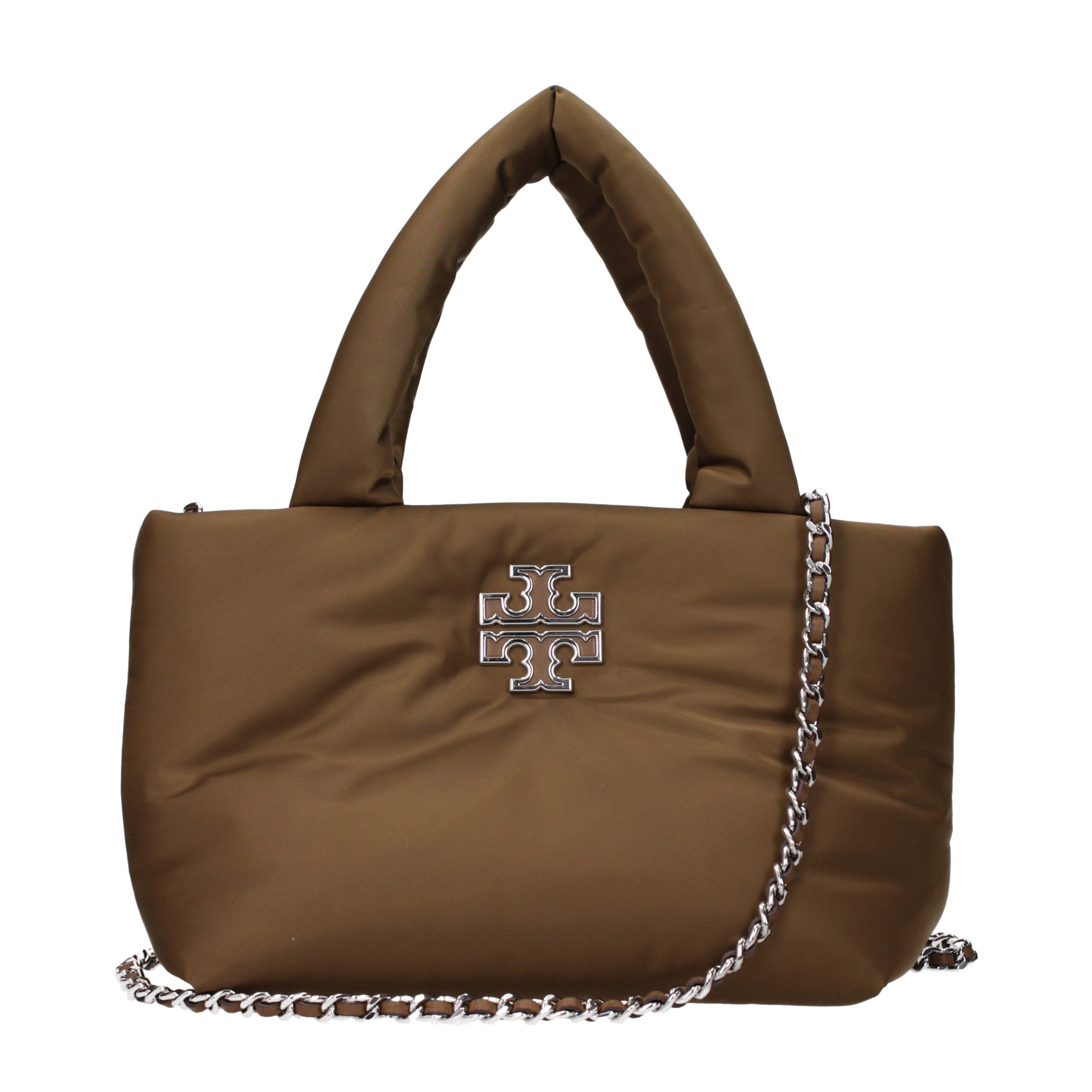 Braune Stoffhandtasche Image