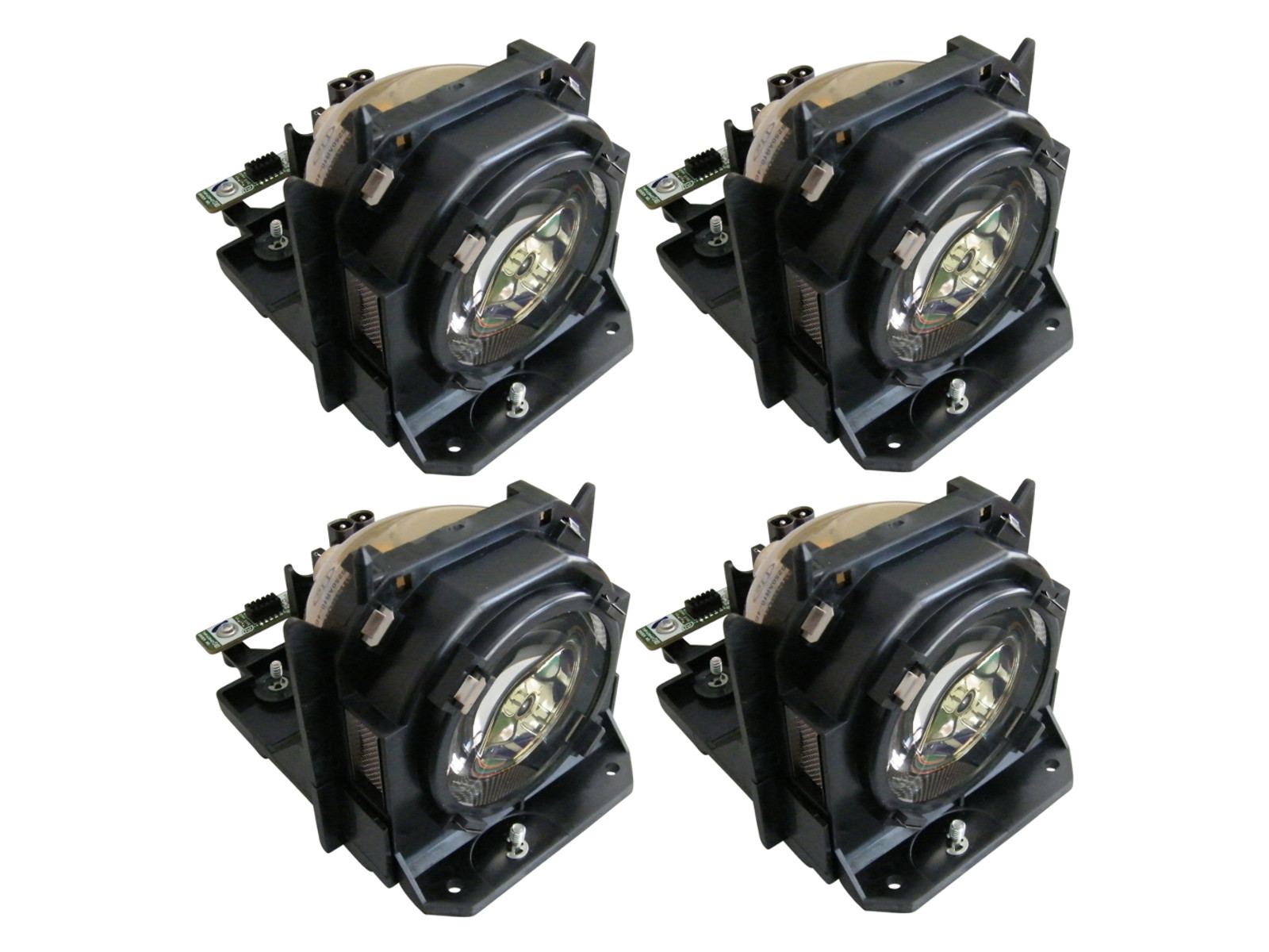 Ersatzlampe PANASONIC PT-D10000 Kompatibel-ET-LAD10000F 4-er Pack Kompatible Lampe Image