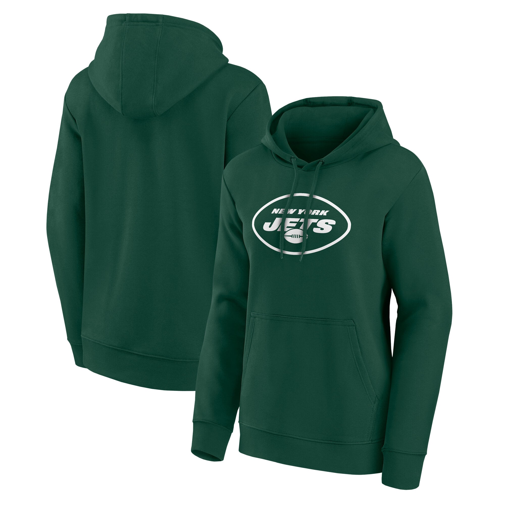 New York Jets Hoodie mit primärem Logo – Damen