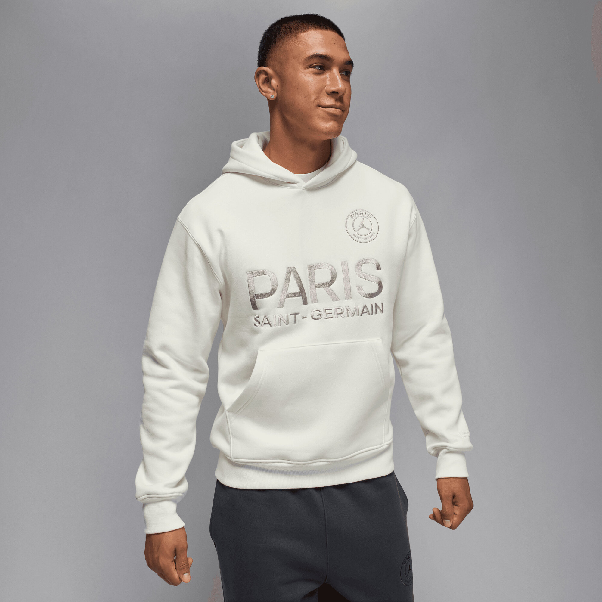 PSG Jordan Statement Fleece Hoodie - Segel Image