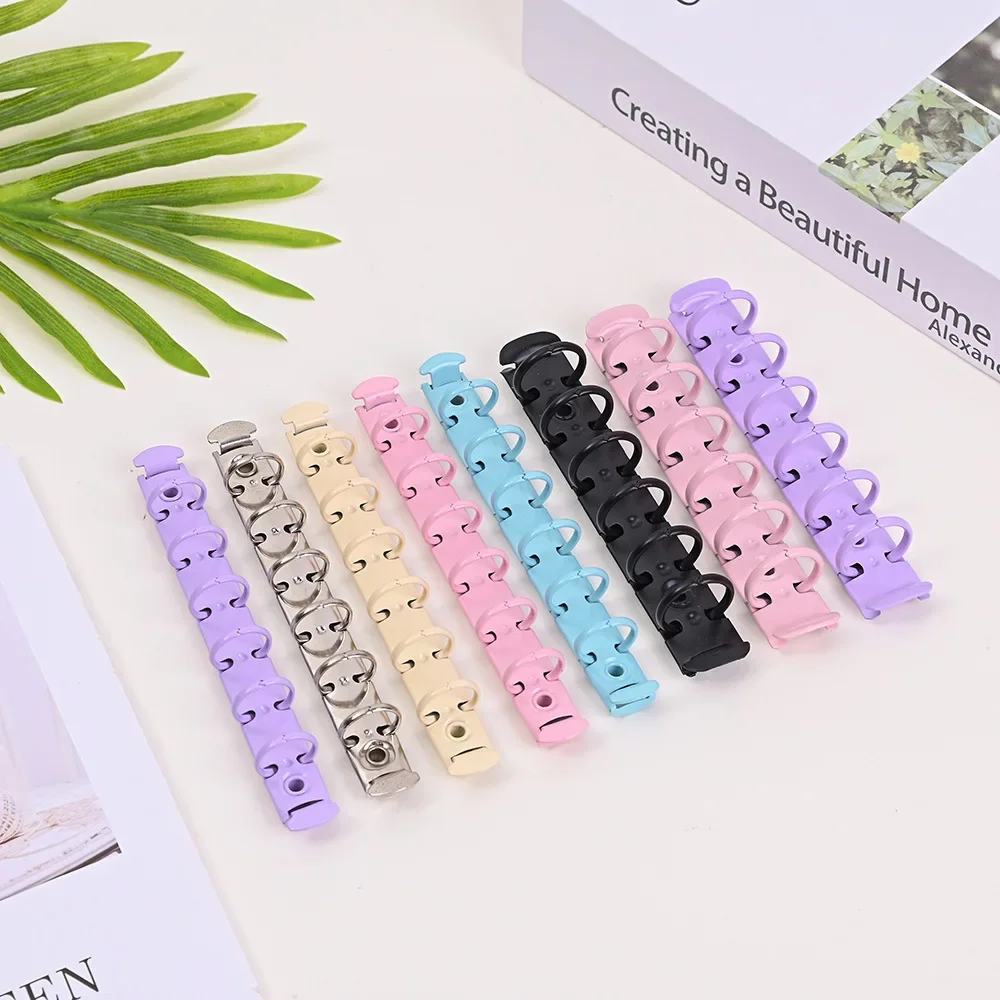 Accessori hardware A7 Raccoglitore ad anelli per notebook Clip per rilegatura in metallo Cartella da ufficio a fogli mobili a sei fori Raccoglitore per notebook da viaggio