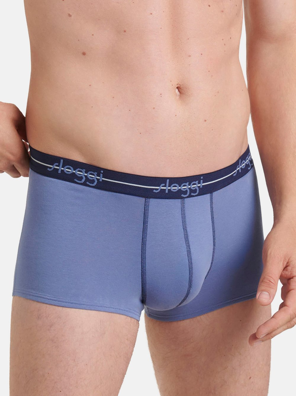 sloggi Hipster Herren blau, M Image