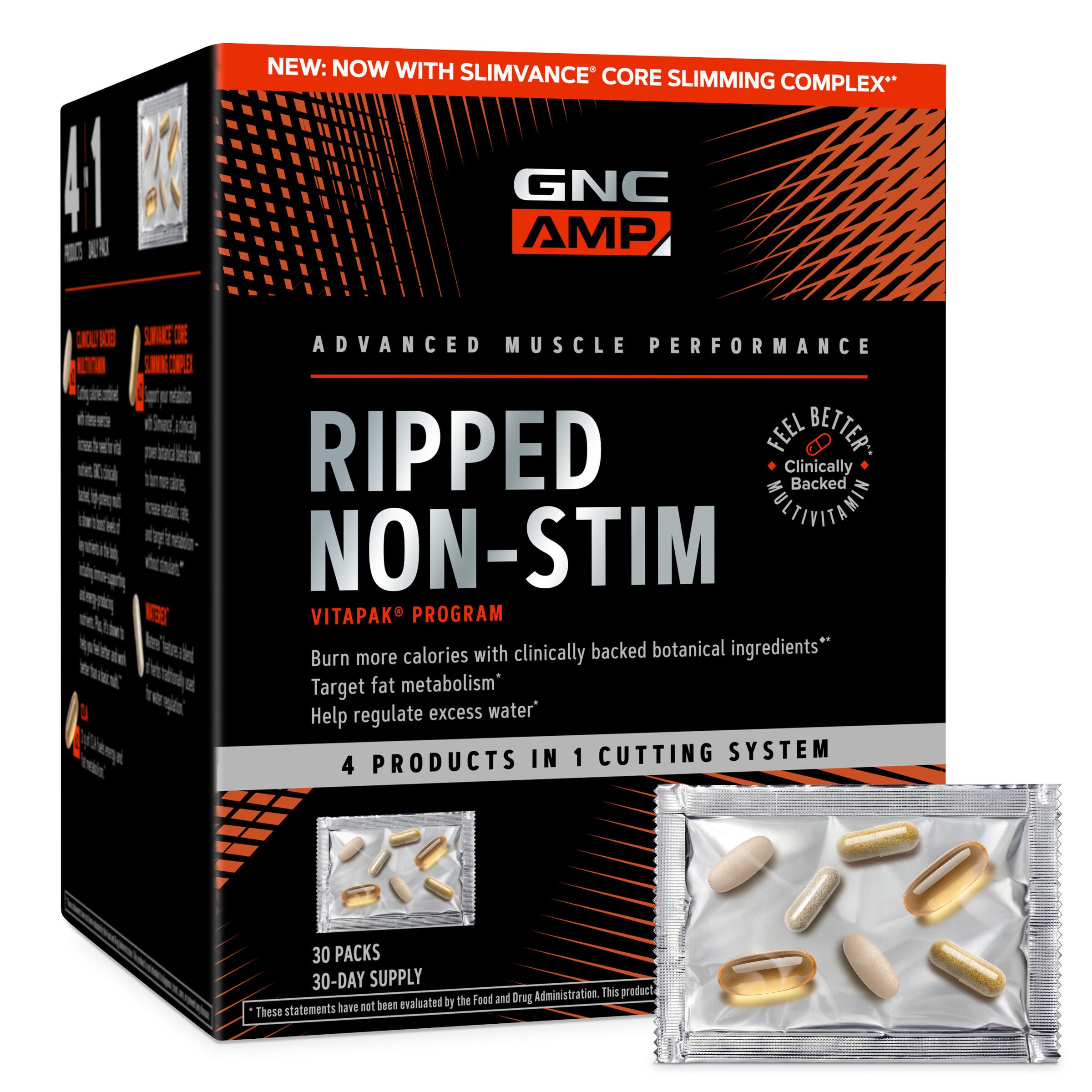 Ripped Non-Stim Vitapak (1 Month Supply)