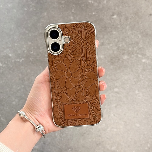 Handy Hülle Handyhüllen Für iPhone 17 Pro Max 17 Air 16 15 14 Pro Max Plus 13 Pro Max Rückseite Magnetische Adsorption Unterstützt kabelloses Laden Stoßfest Retro Beschichtung Image