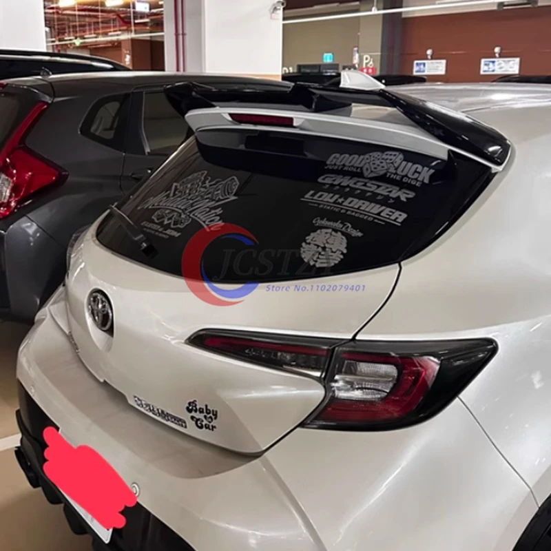 Für Toyota Corolla Fließheck E210 5 Tür 2019 2020 2021 2022 2023 Jahr Spoiler Hinten Flügel Körper Kit Zubehör ABS Kunststoff Image