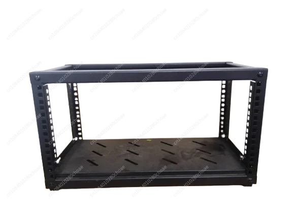 19-Zoll 5U6U8U10U Home Desktop Open Rack Home Monitoring Netzwerkschrank Einfacher Rack-Ständer Image