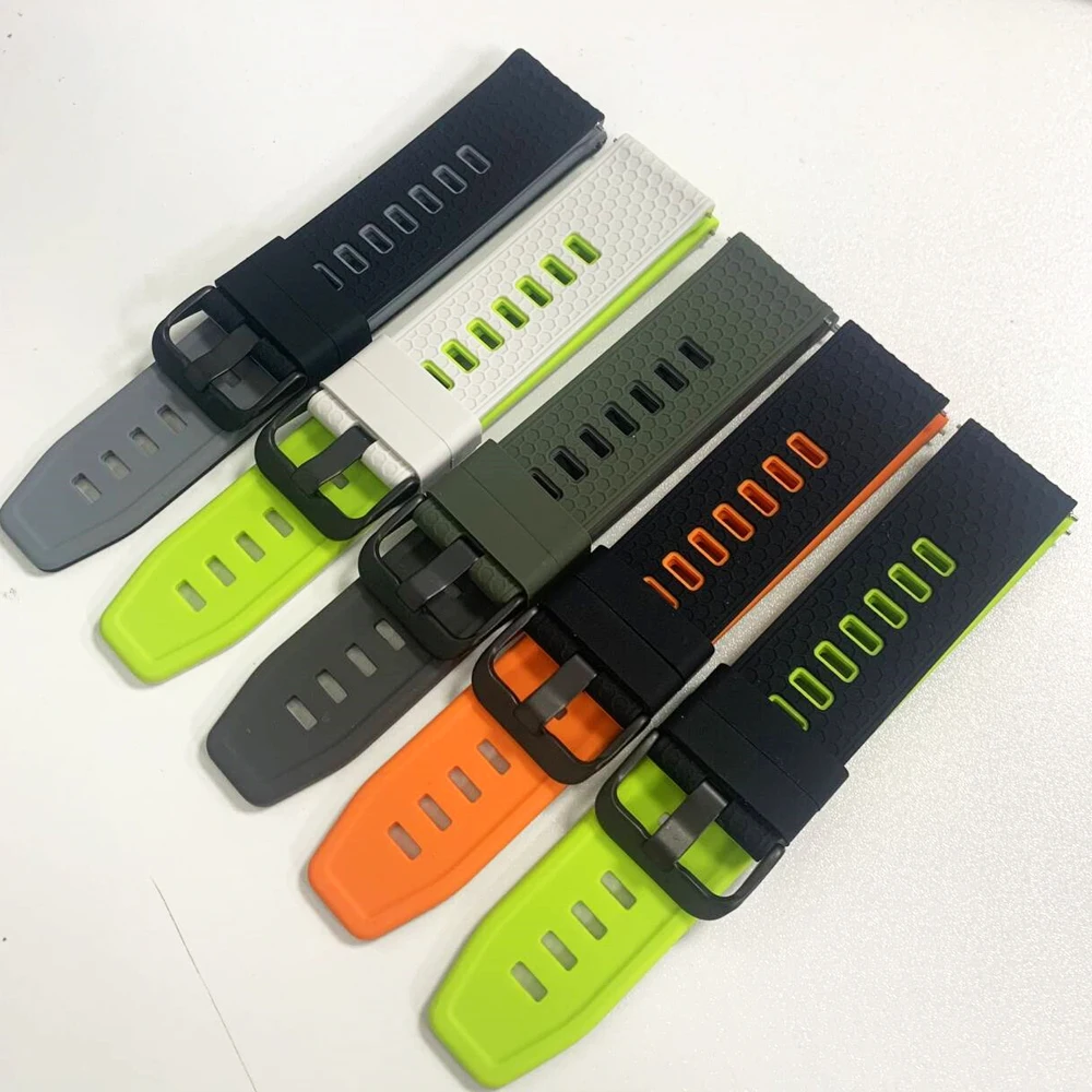 22 mm weiches Silikonarmband für AMAZFIT BALANCE 2/BIP 5 6 Sportarmband Ersatz für Mi Watch/Für Redmi Watch5 Active Armband Image