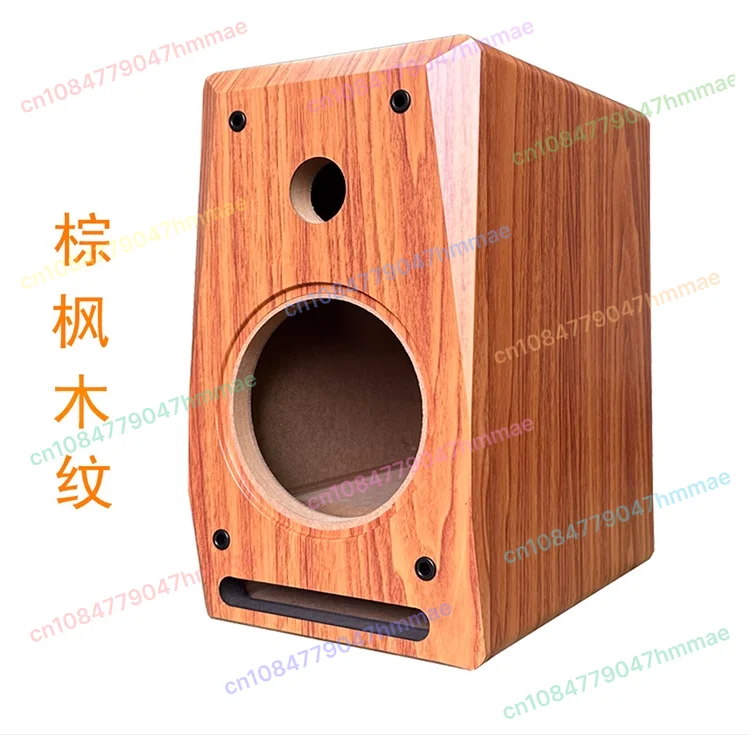 6,5-Zoll-Lautsprechergehäuse aus Holz, leere Box mit Labyrinth-Design für Bücherregal, DIY-Car-Audio-Gehäuse, anpassbares Sound-Gehäuse