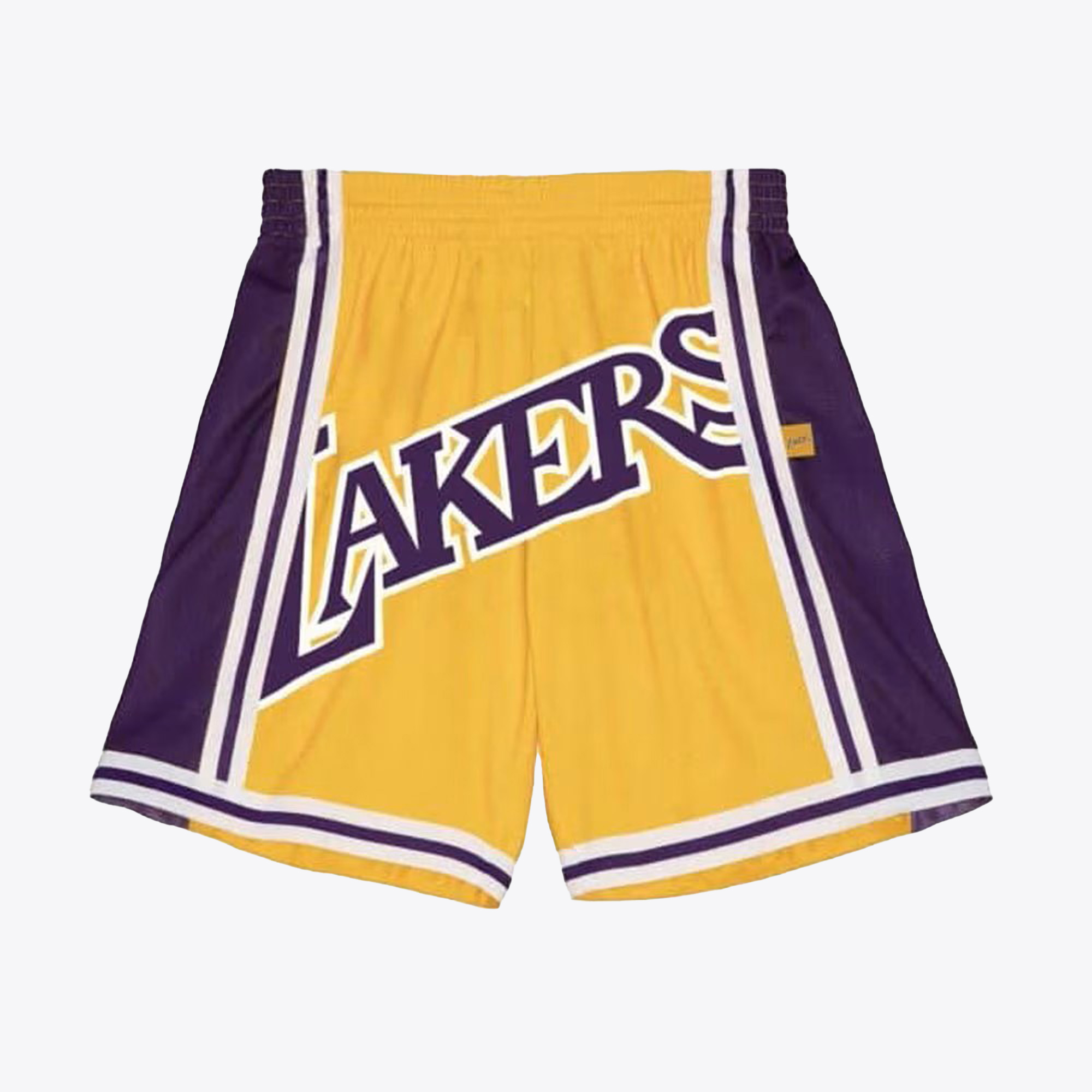Los Angeles Lakers Mitchell & Ness Big Face 2.0 Shorts Image