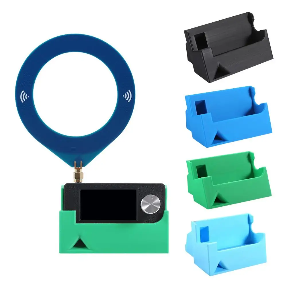 Für ATS MINI SI4732 DSP 2025, neuer 3D-Druck-Radio-Ständer mit integriertem Sound, Rillenradio, tragbarer Ständer, Radio-Zubehör Image