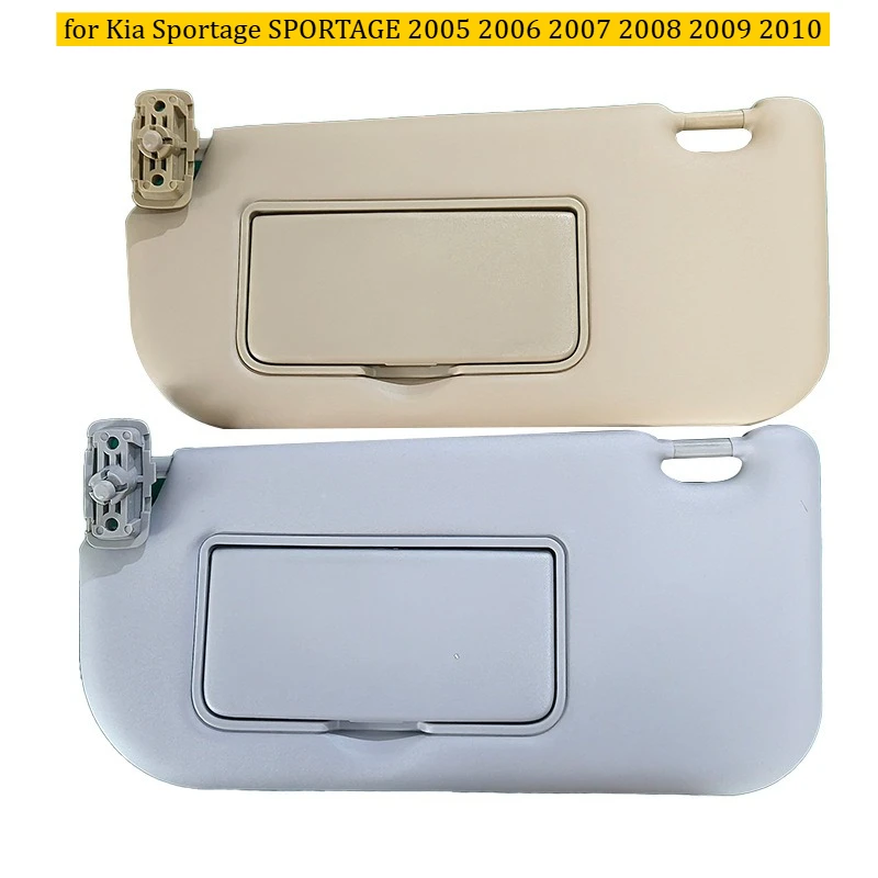 Visiera parasole per Kia Sportage 2005 2006 2007 2008 2009 2010 visiera parasole grigia beige, visiera parasole per auto