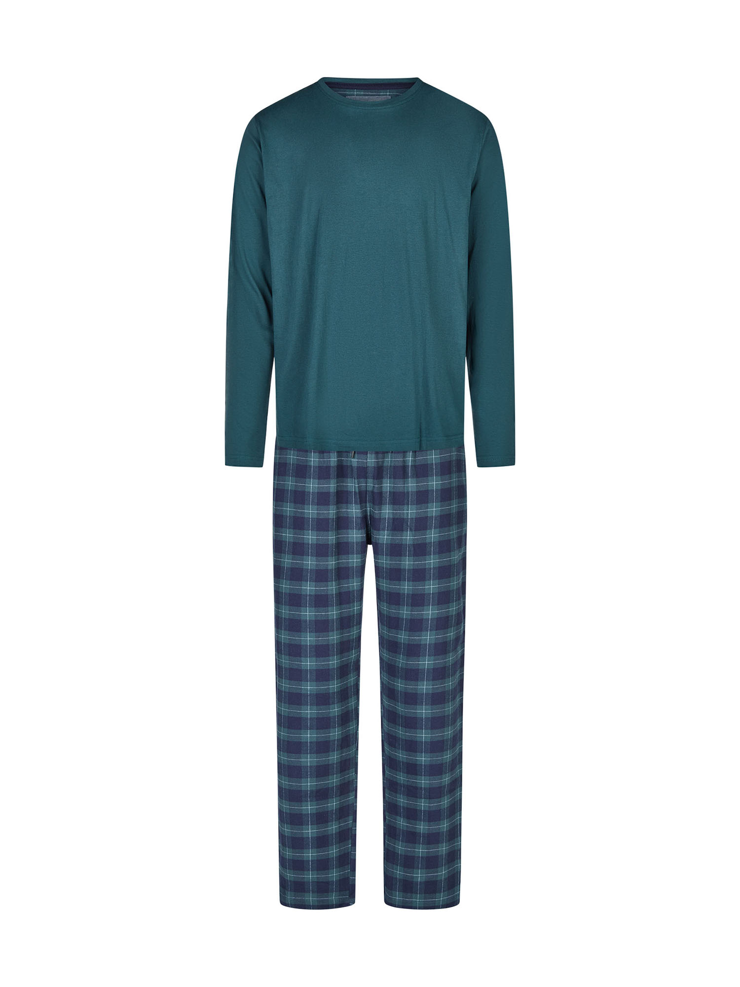 Phil & Co. Berlin Herren Pyjama Flanell Schlafanzug, Pyjama Set, Nachtwäsche Image