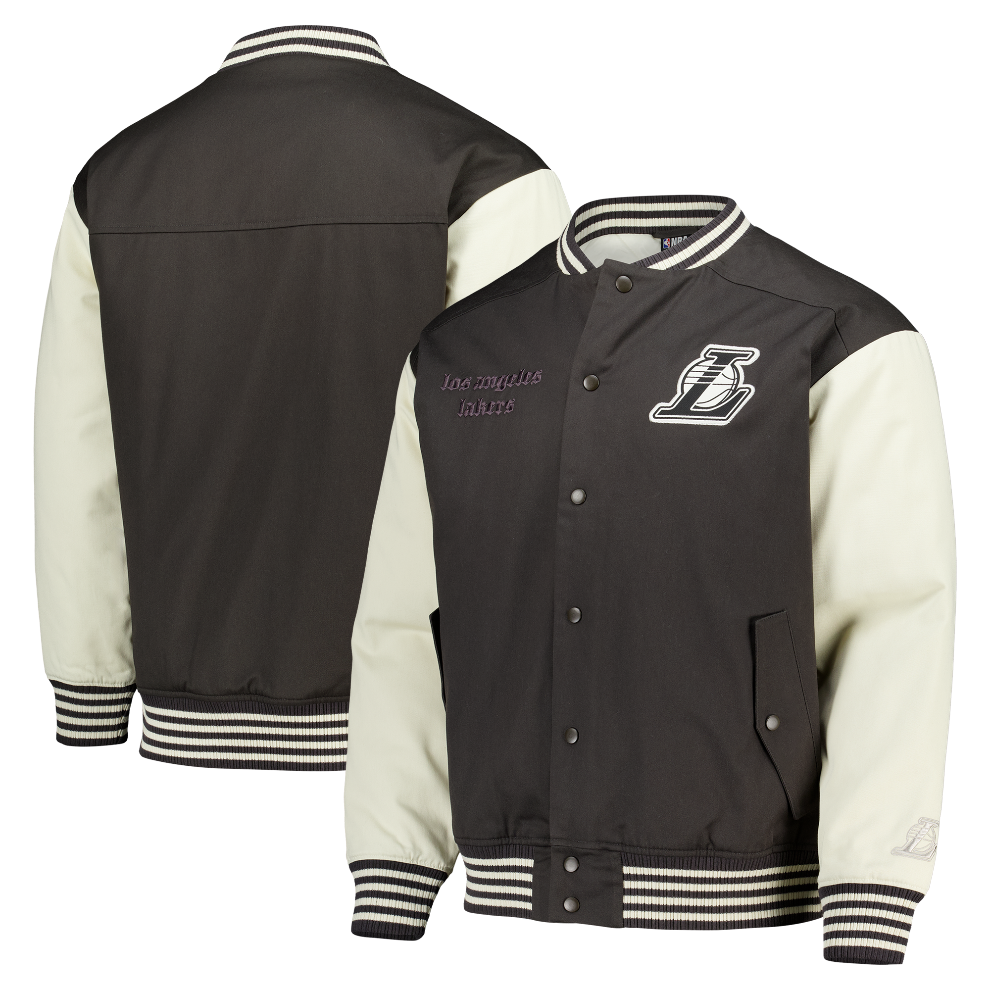 Veste universitaire Los Angeles Lakers Elements - Gris classique - Homme - Homme Taille: L