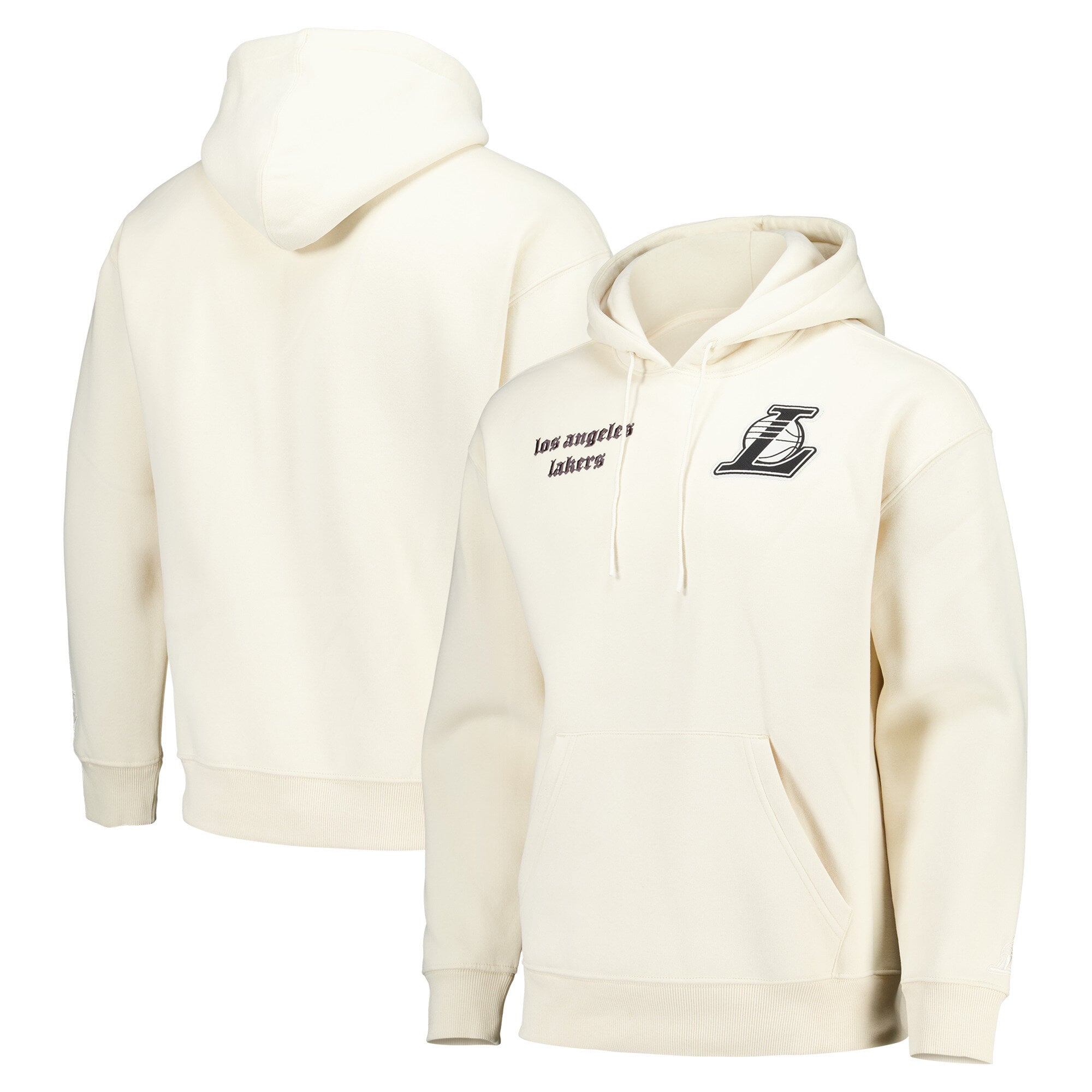 Sweat à capuche en polaire ultra-douce Elements Los Angeles Lakers - Gris Whitecap - Homme - Homme Taille: XL