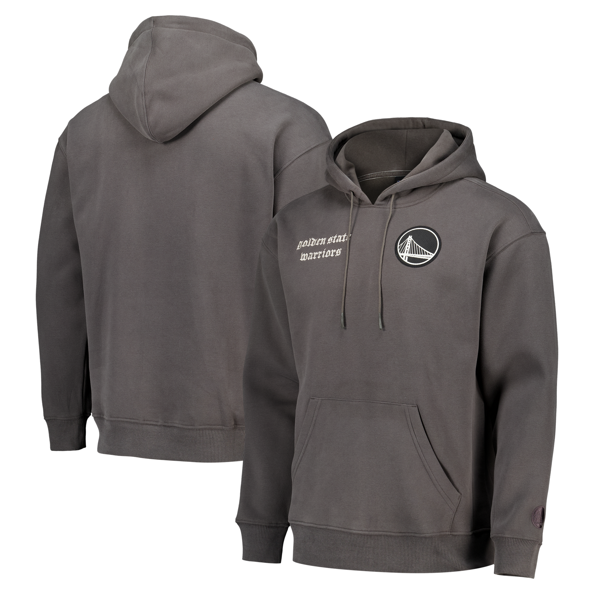 Golden State Warriors Elements Sweat à capuche en molleton ultra-doux - Classic Pewter - Homme - Homme Taille: L