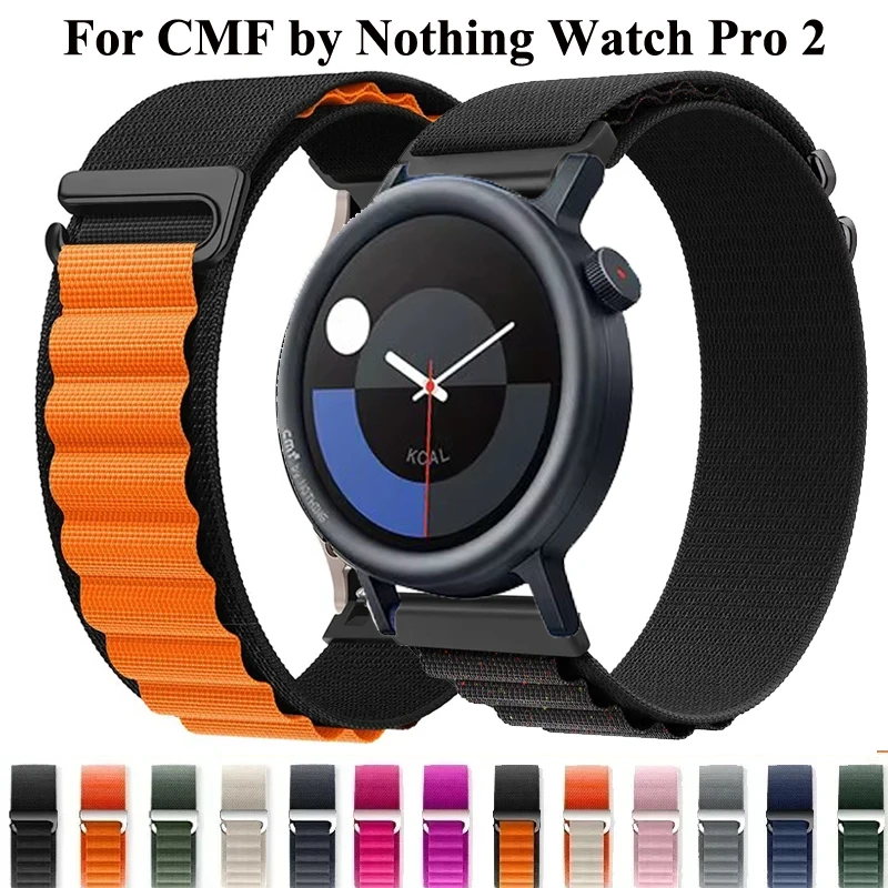 22 mm Alpine Loop für CMF Watch Pro Sportarmband Nylonarmband Correa für CMF by Nothing Watch Pro 2 Uhrenarmband Image