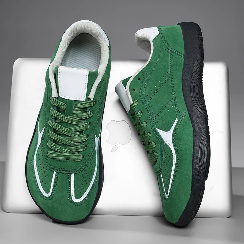 Große Größe 36-48 Wide Toe Wanderschuhe Herren Damen Barfuß Sneakers Outdoor Rutschfeste Herren Wanderschuhe Bequeme Wildleder Sportschuhe