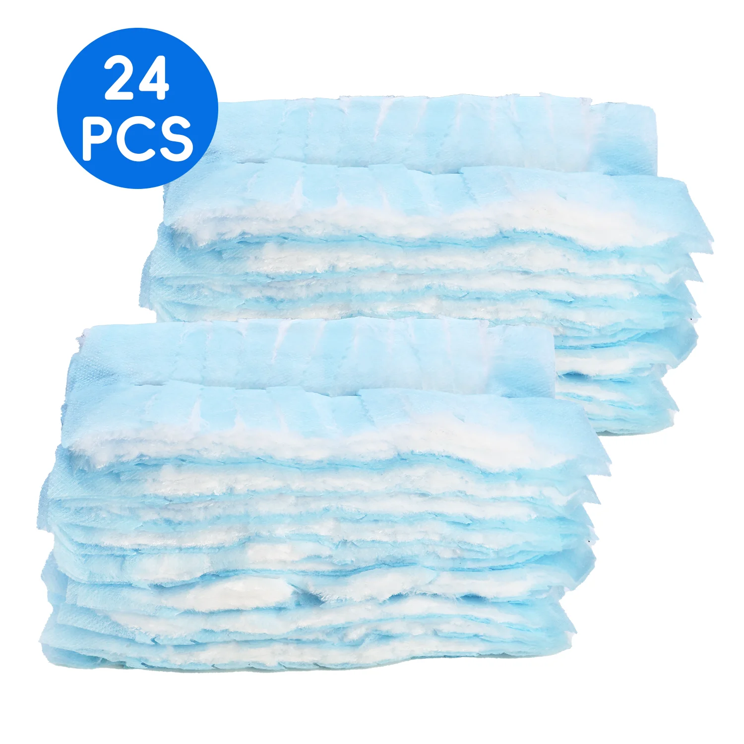 12/24 Stück Einweg-Staubwedel mit Ersatzköpfen, Nachfüllungen, große Staubwedelbürste zum Reinigen von Jalousien im Home-Office, Autoberfläche Image