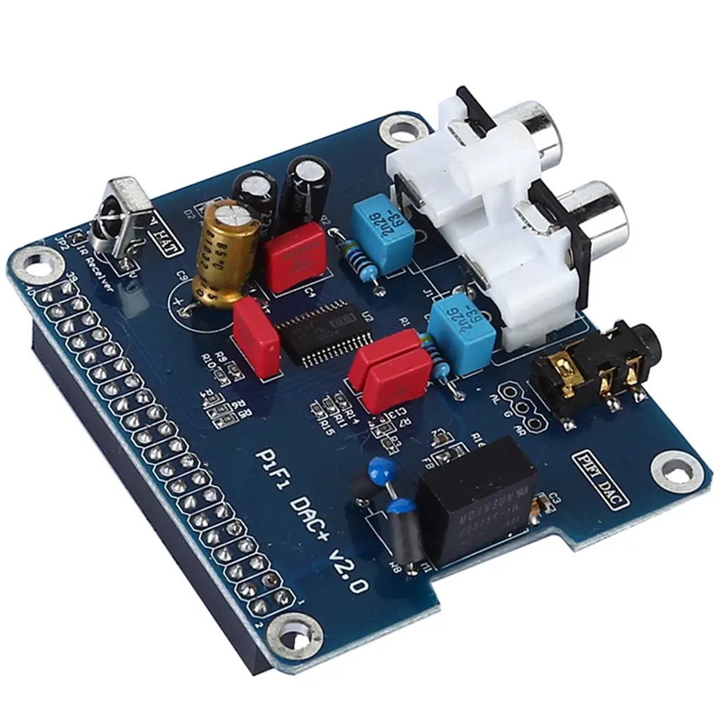 PIFI Digi DAC + HiFi DAC Audio Soundkarte Modul I2S Schnittstelle für Raspberry Pi 3 2 Modell B B + Digital Pinboard V2.0 Board SC08 Image