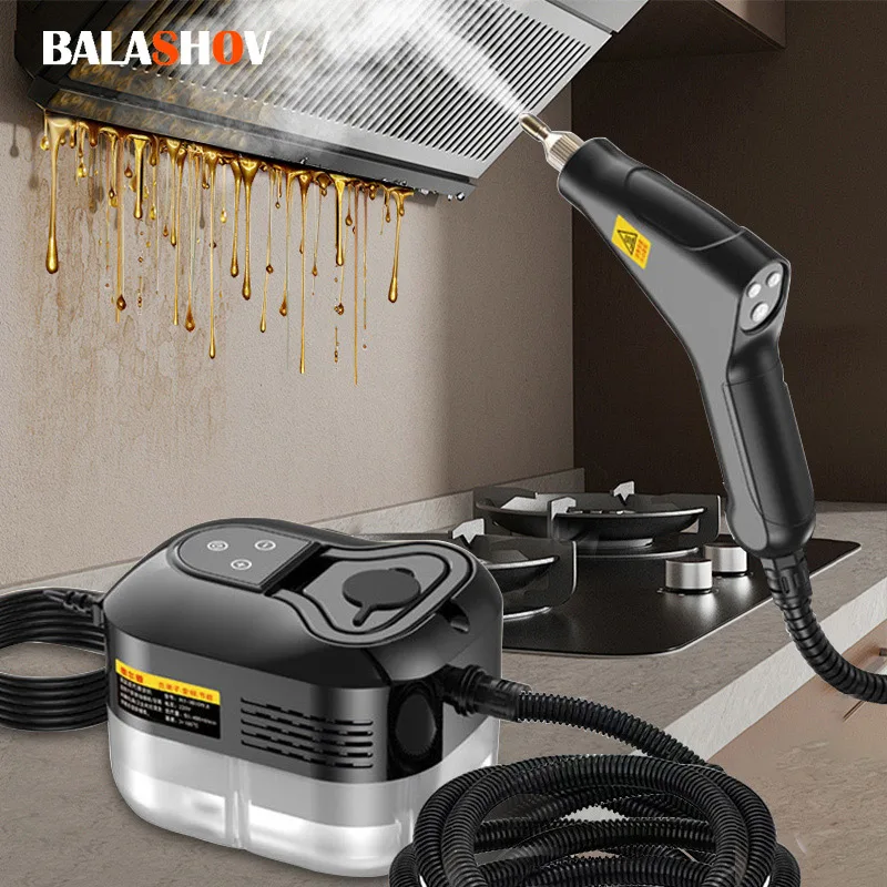 Temperatur und Druck 2500 W tragbare Hochdampfreiniger Klimaanlagen Küchenhaube Auto Dampfreinigung Boden Dampfreinigung Image