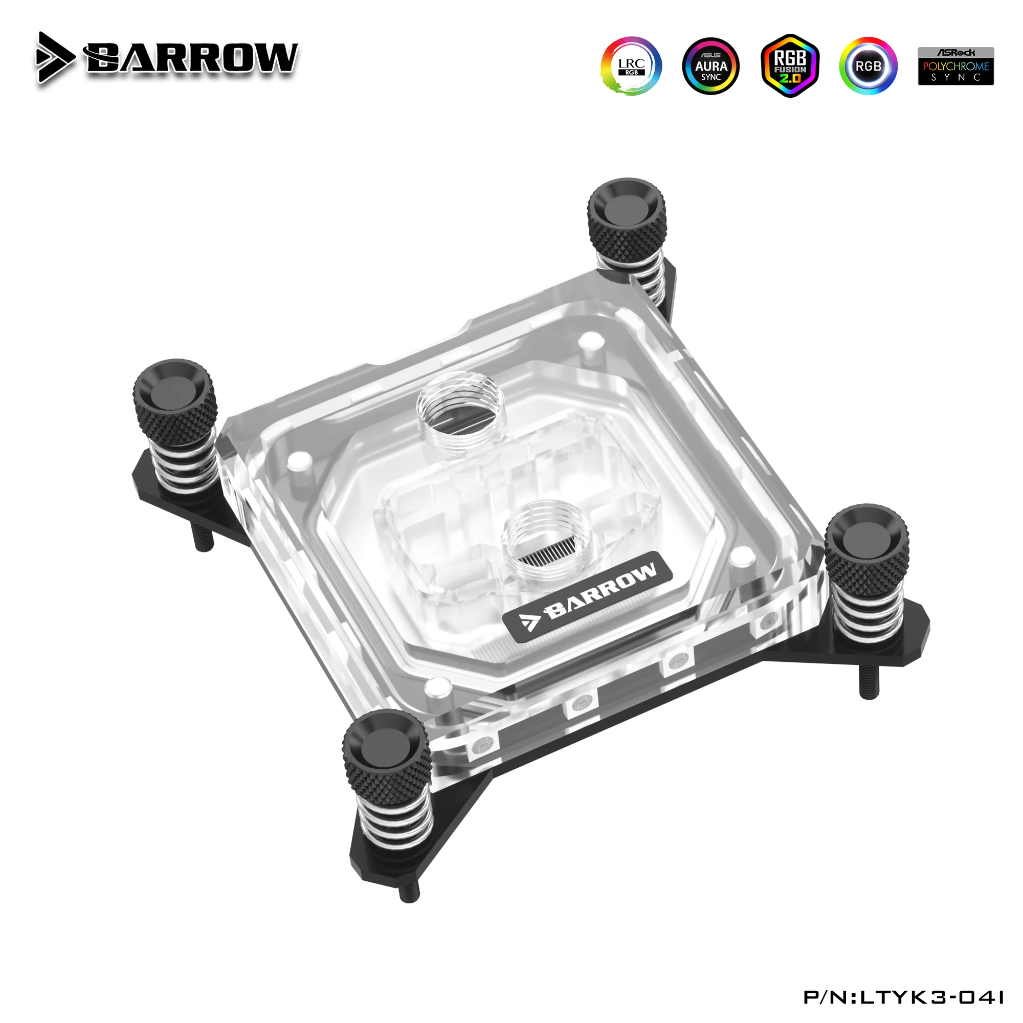 Barrow RGB LRC2.0 CPU Flüssigwasser-Kühlblockkühler für Intel 115 x 1200 1700 LTYK3-04I Image