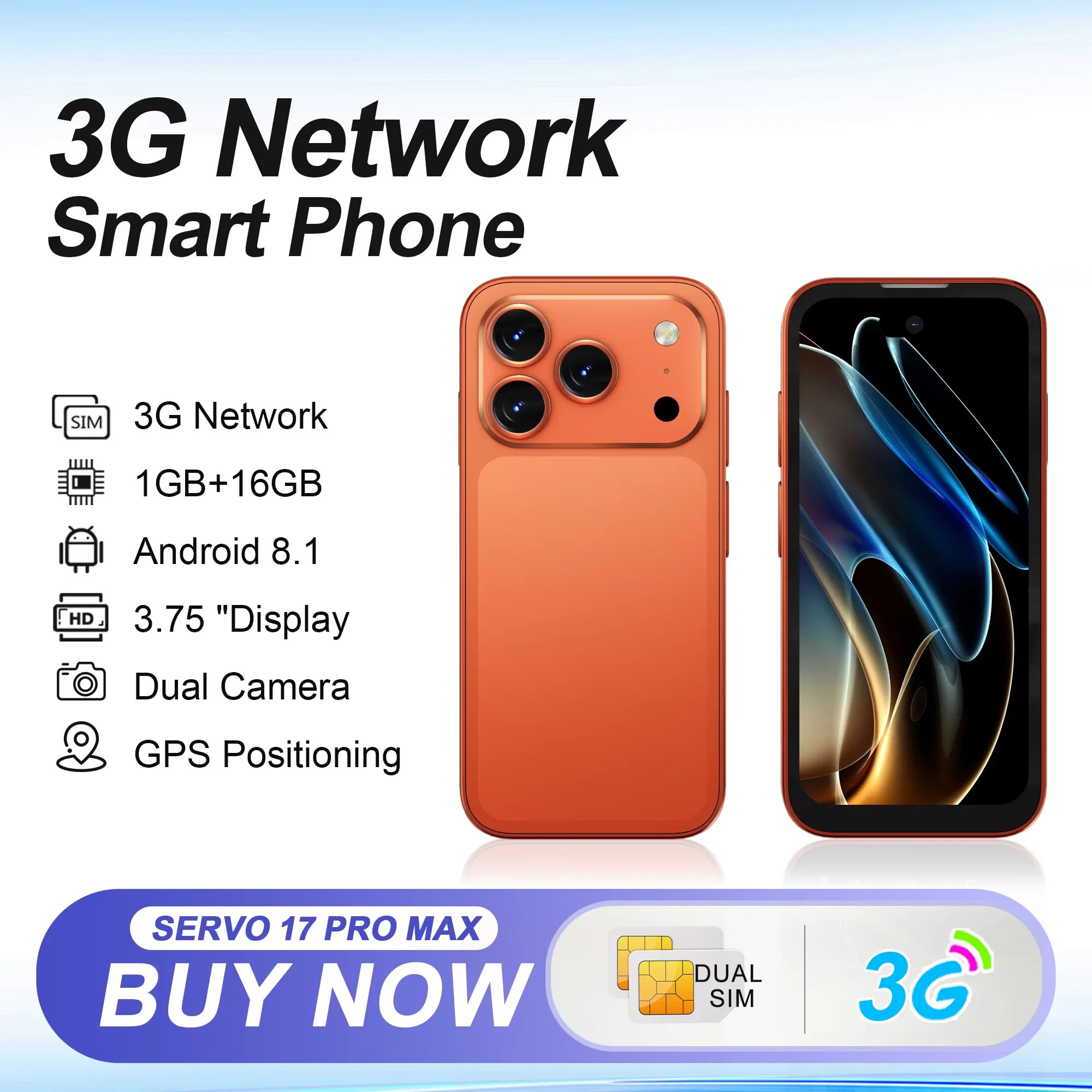 SERVO 17 PRO MAX mini Smartphone 3.75