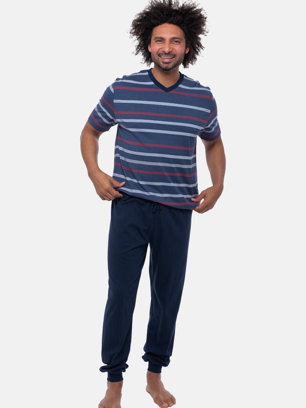 Ammann Schlafanzug Herren marine, XL Image