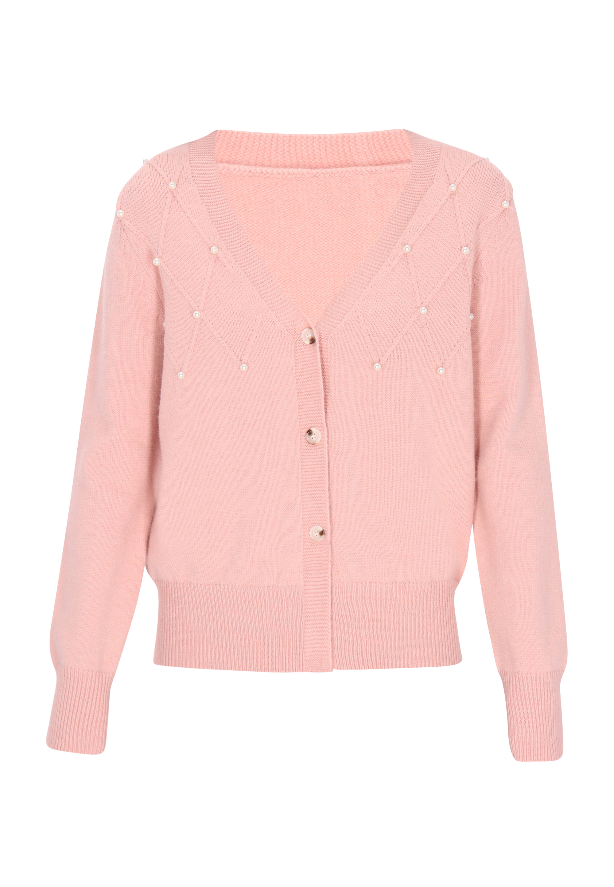 Faina Strickjacke Frauen ANTIKE ROSE