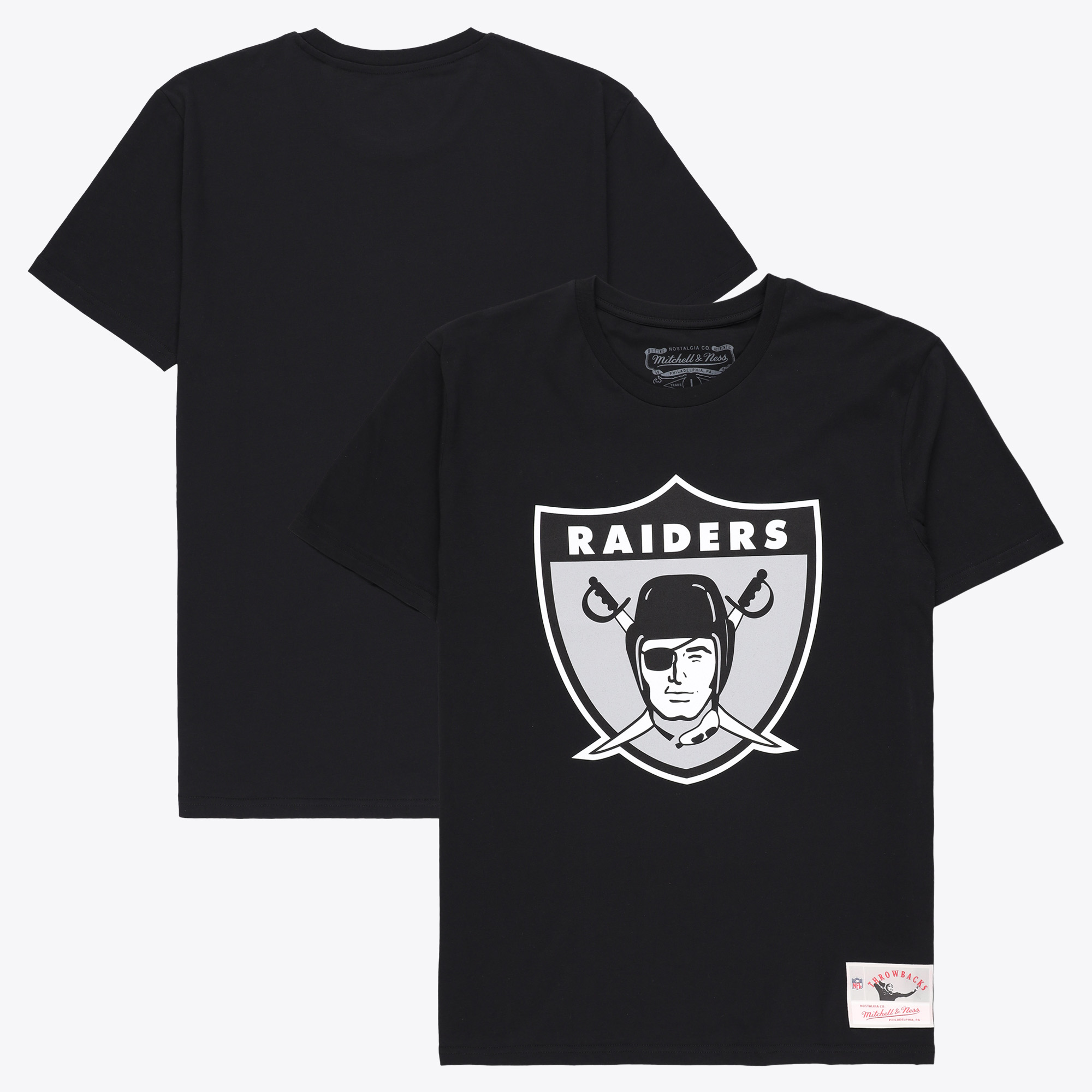 Las Vegas Raiders Team Logo T-Shirt - Schwarz - Herren Image