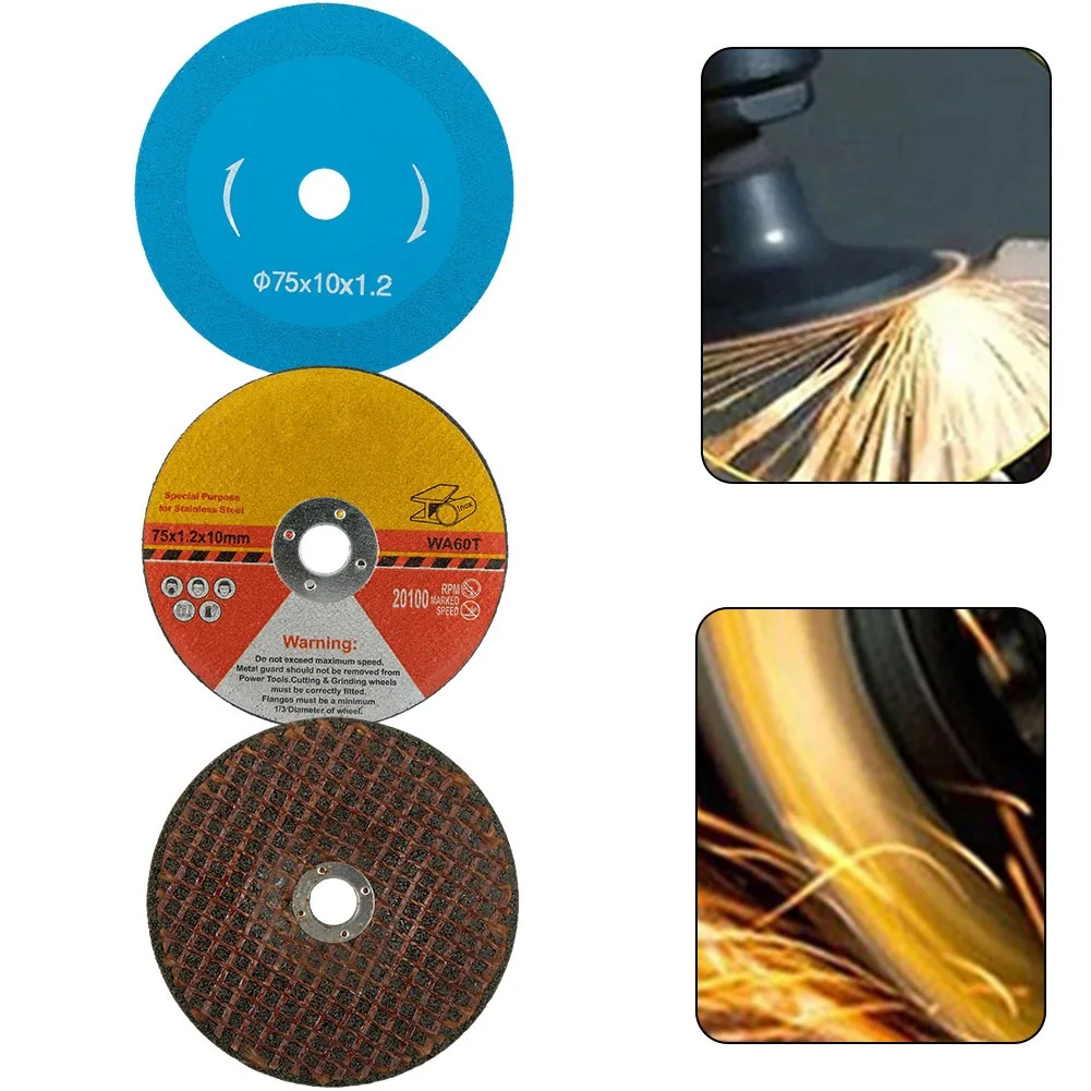 3-Zoll-Trennscheibe für Winkelschleifer, Metallsägeblatt, Schleifenaufsatz, Werkzeuge, Sägeblatt, 1,2 mm dick, Mini-Schleifmaschine, Trennscheibe Image