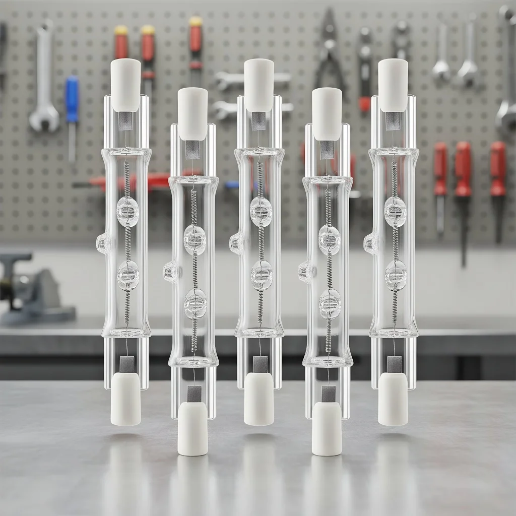 R7S Halogen-Linearlampe – 300 W, 230 V, verstellbares Landschafts- und Arbeitslicht, 78 mm