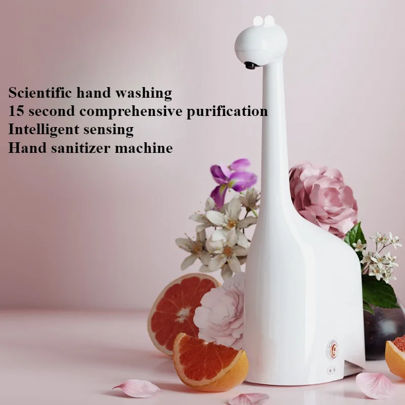 Automatische Induktion, waschen Sie Ihr Telefon, Giraffe, intelligenter Induktionsseifenspender, Schaumseifenspender, Händedesinfektionsmittel Image