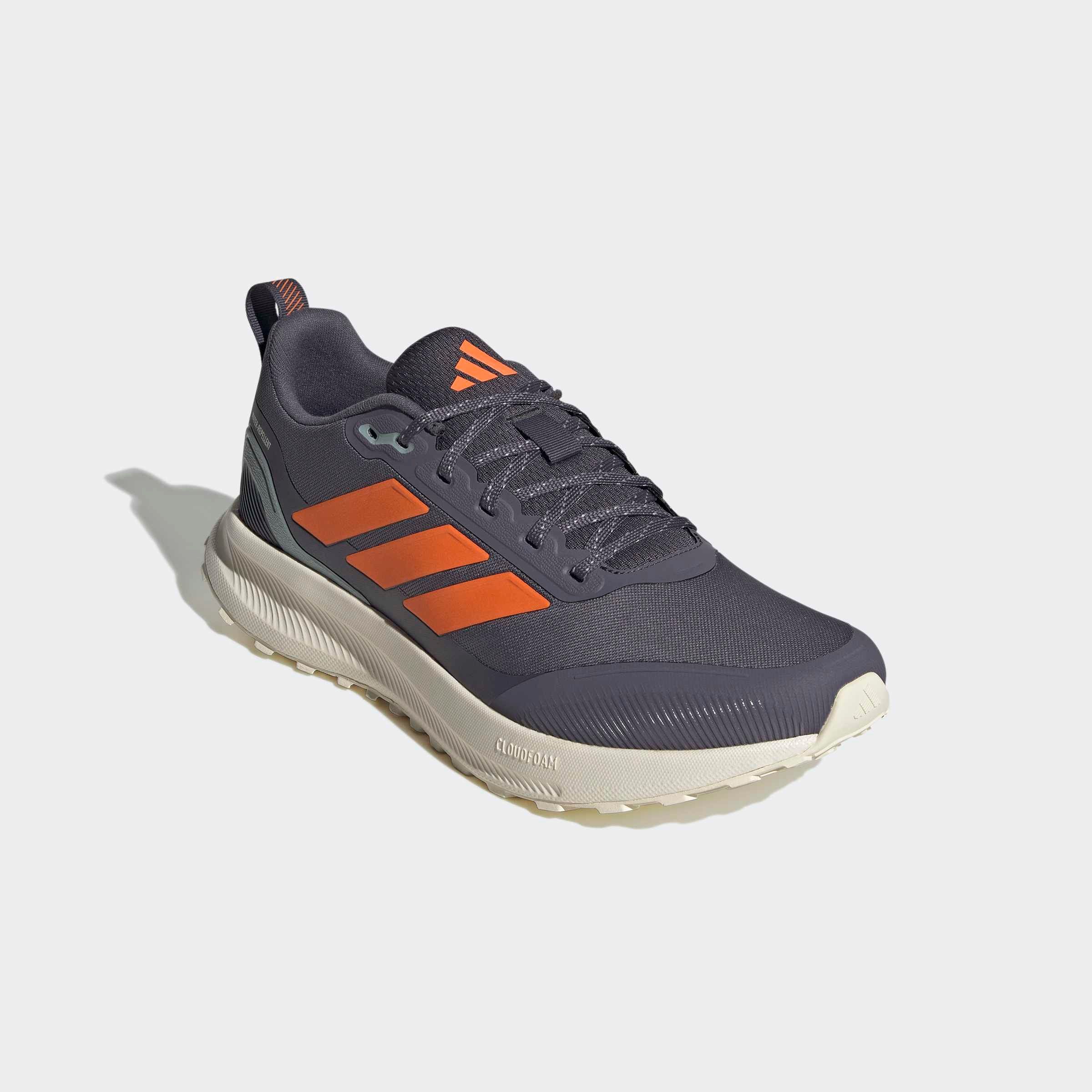 Laufschuh ADIDAS PERFORMANCE "RUNFALCON 5 TR", Damen, Gr. 45, auon, puor, cschwarz, Synthetik, Textil, Schuhe Laufschuh