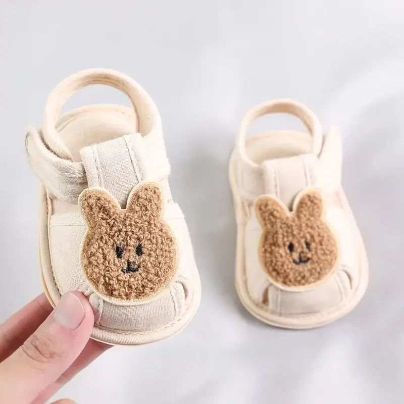 Cute Bear Soft Sole Infant And Toddler Sandals First Step Shoes c 3c 4.5c