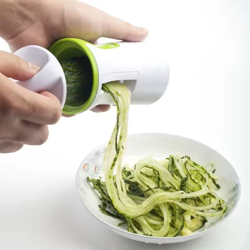 Heavy Duty Vegetable Spiralizer & Zucchini Noodle Maker 4 Blade Veggie Pasta & Spaghetti Slicer Heavy Duty Vegetable Spiralizer & Zucchini Noodle Maker 4 Blade Veggie Pasta & Spaghetti Slicer