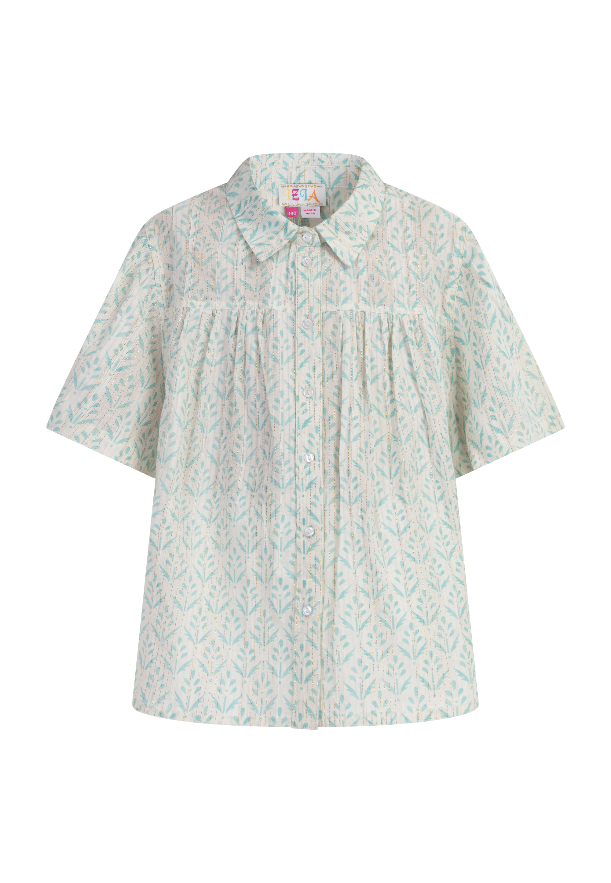 IZIA kurzarmbluse Mädchen (Kids) türkis Image