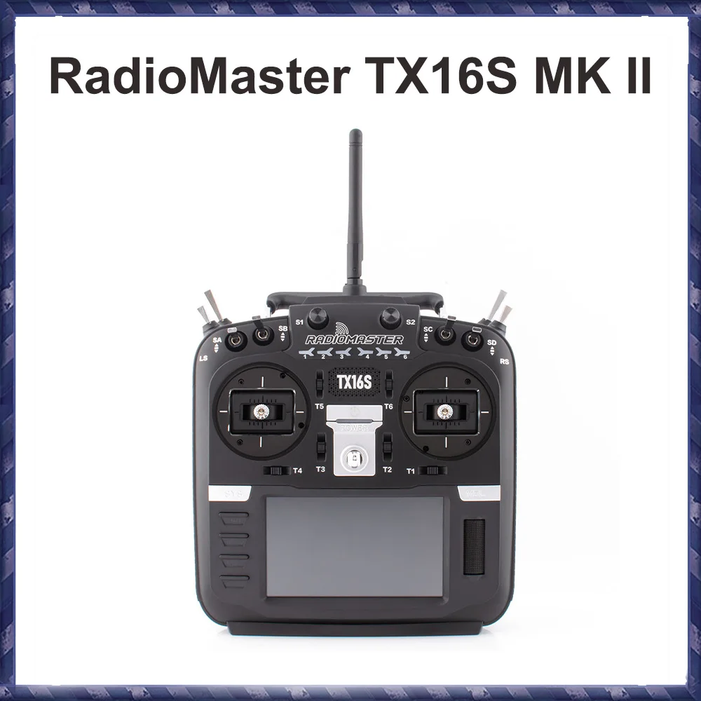 Radiomaster TX16S MKII Mark 2 MK2 Funksteuerung Hall Gimbals ELRS / 4IN1 Sender Fernbedienung EdgeTX und OpenTX Image