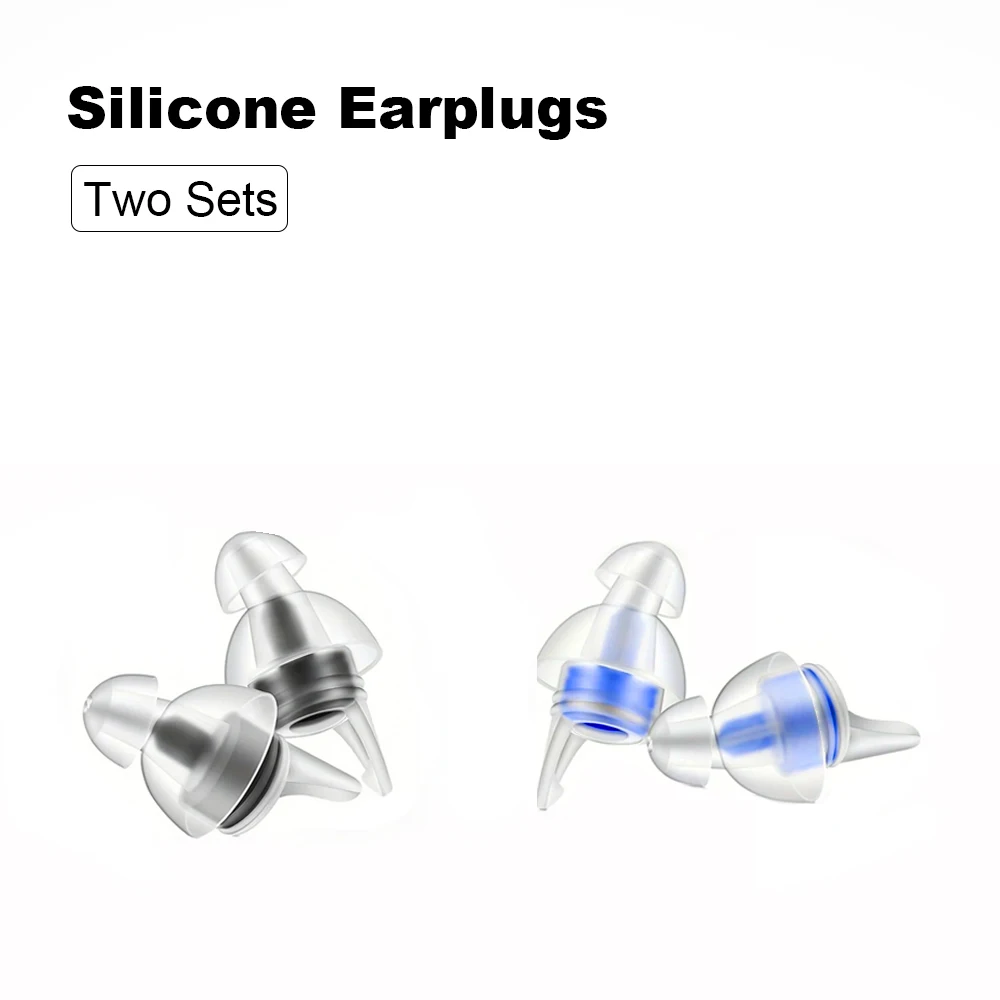 HUAK 2 Sets Ohrstöpsel zur Geräuschreduzierung für Motorräder – Gehörschutz mit High-Fidelity für Reiten, regnerische Tage und Reisen Image