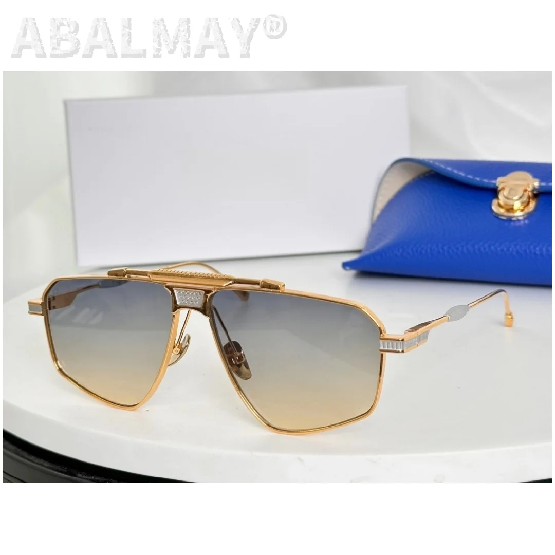 Neue Mode-Design Frauen Sonnenbrille für Männer SCUD GRÖßE 58-12 Top Qualität Luxus Marke Designer Acetat UV400 Titan sonnenbrille Image