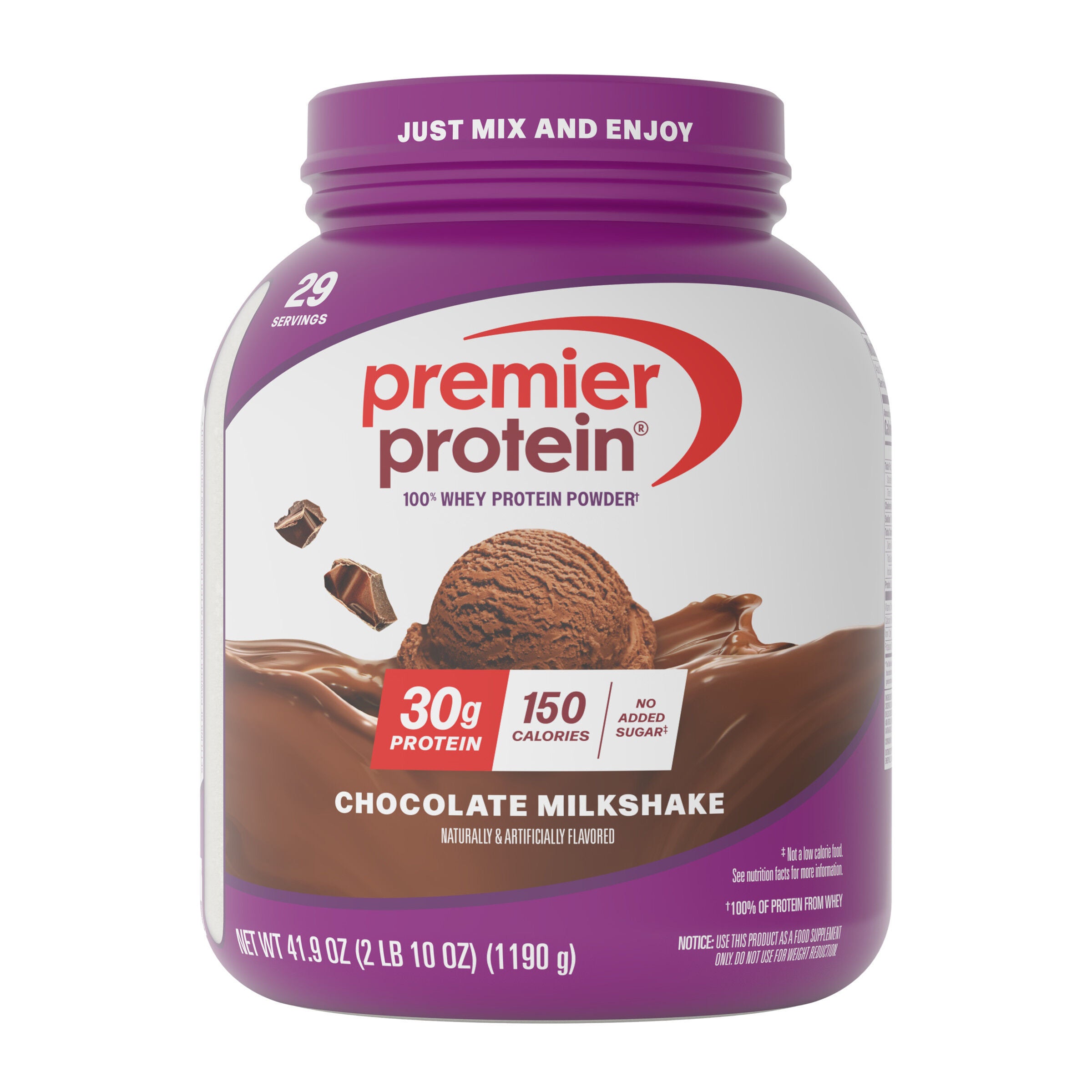 100% Whey Protein Powder Healthy - Chocolate (29 Servings)