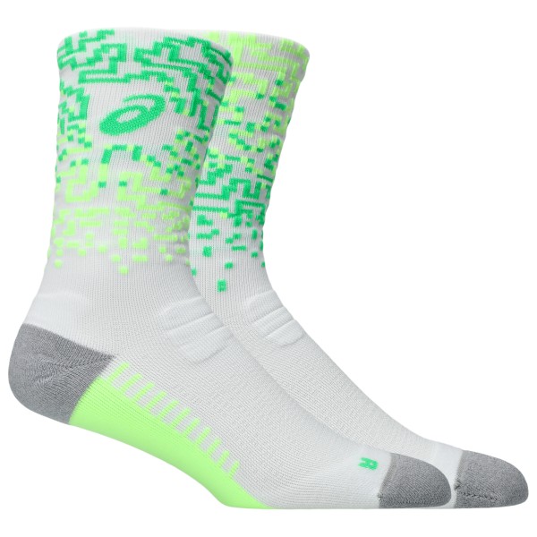 Asics - Performance Run Sock Crew - Laufsocken 39-42 | EU 39-42 grau/grün