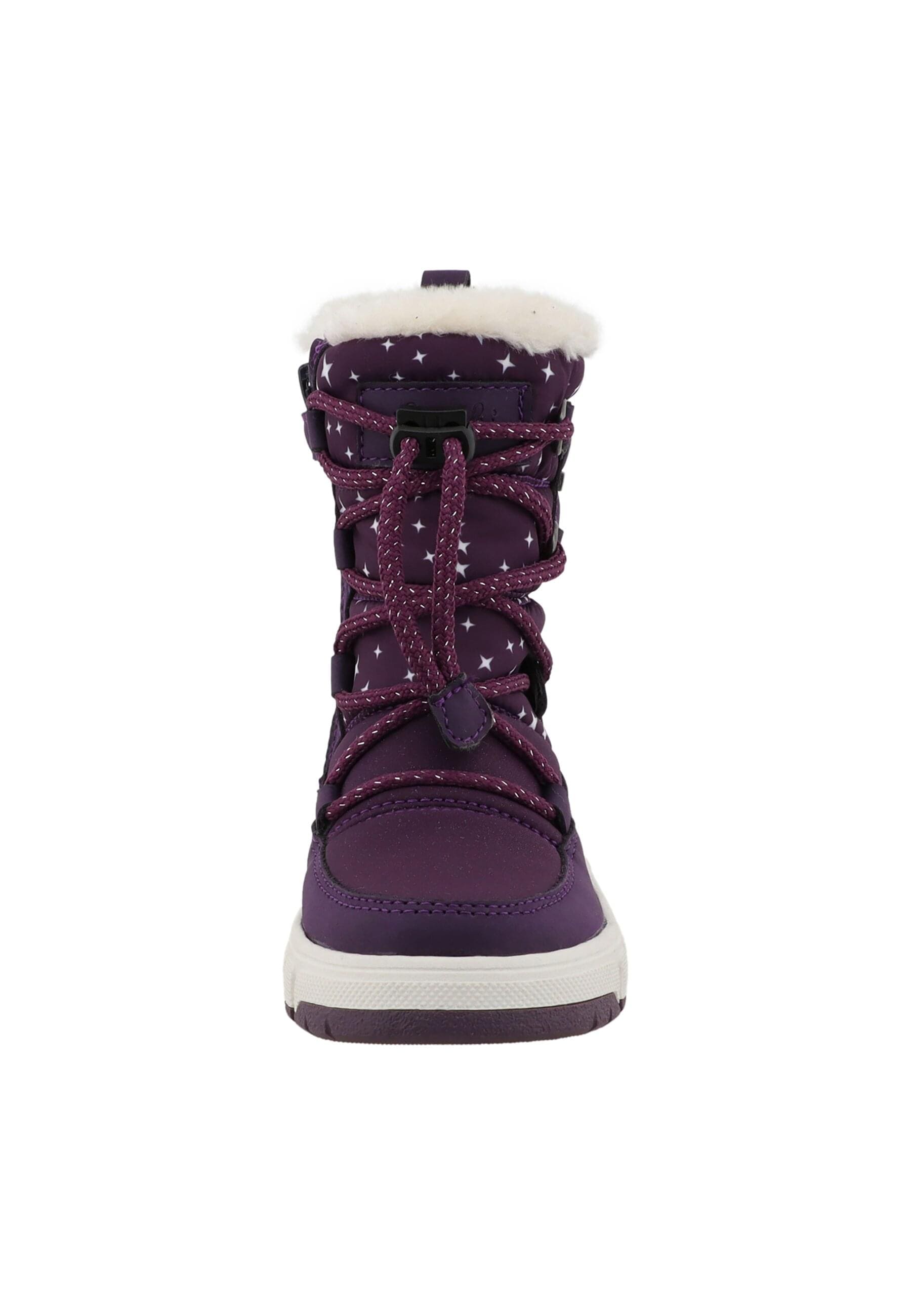 Stiefel LURCHI "Lurchi Viona-TEX", Damen, Gr. 32, lila, Polyurethan, Schuhe Stiefel