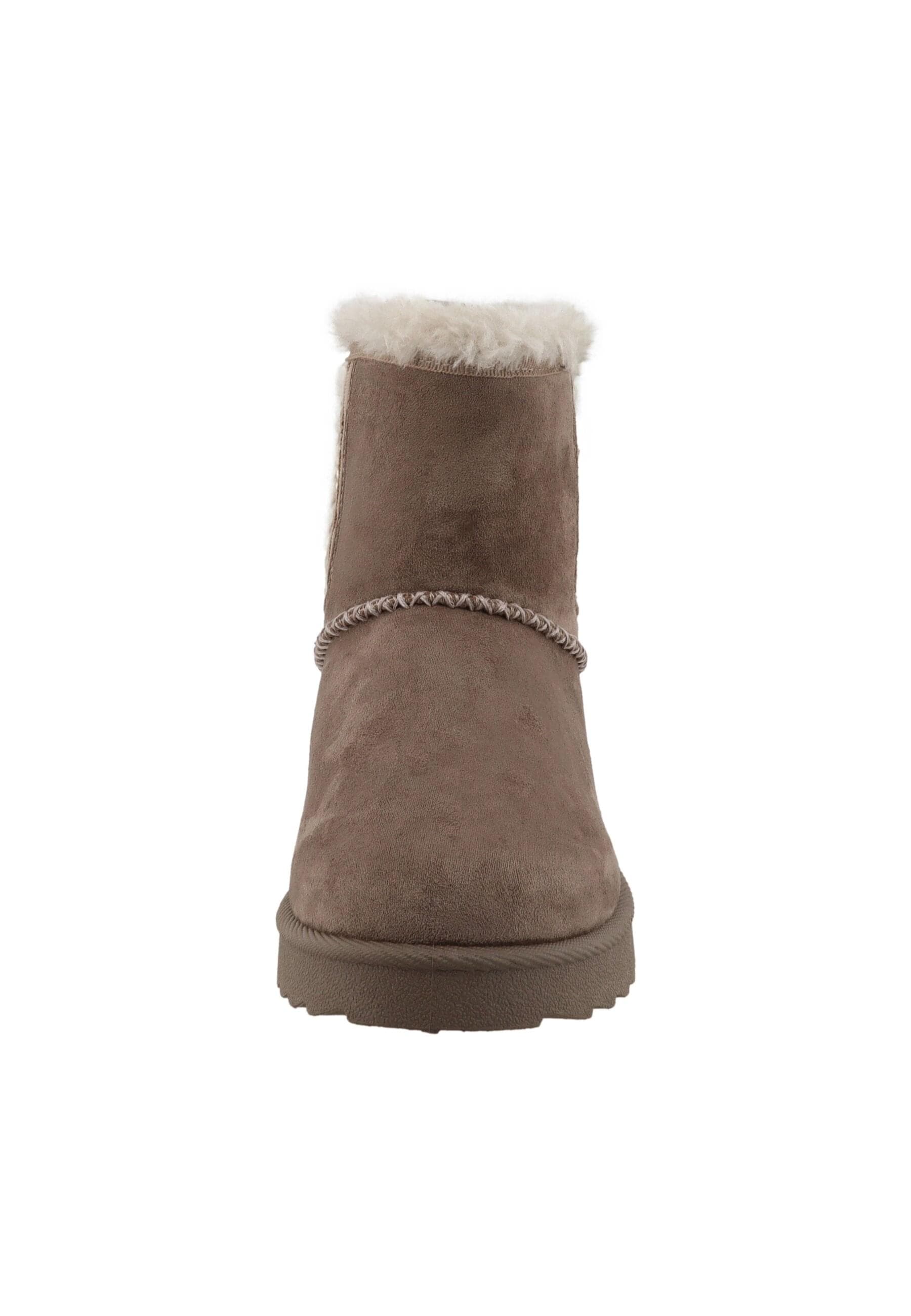 Stiefel TOM TAILOR "Tom Tailor Tall Boots", Damen, Gr. 40, mud, Polyester, unifarben, Schuhe Stiefel