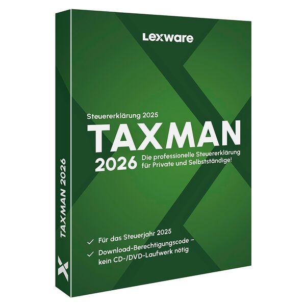 Lexware Software »TAXMAN 2026 (für das Steuerjahr 2025)« Image