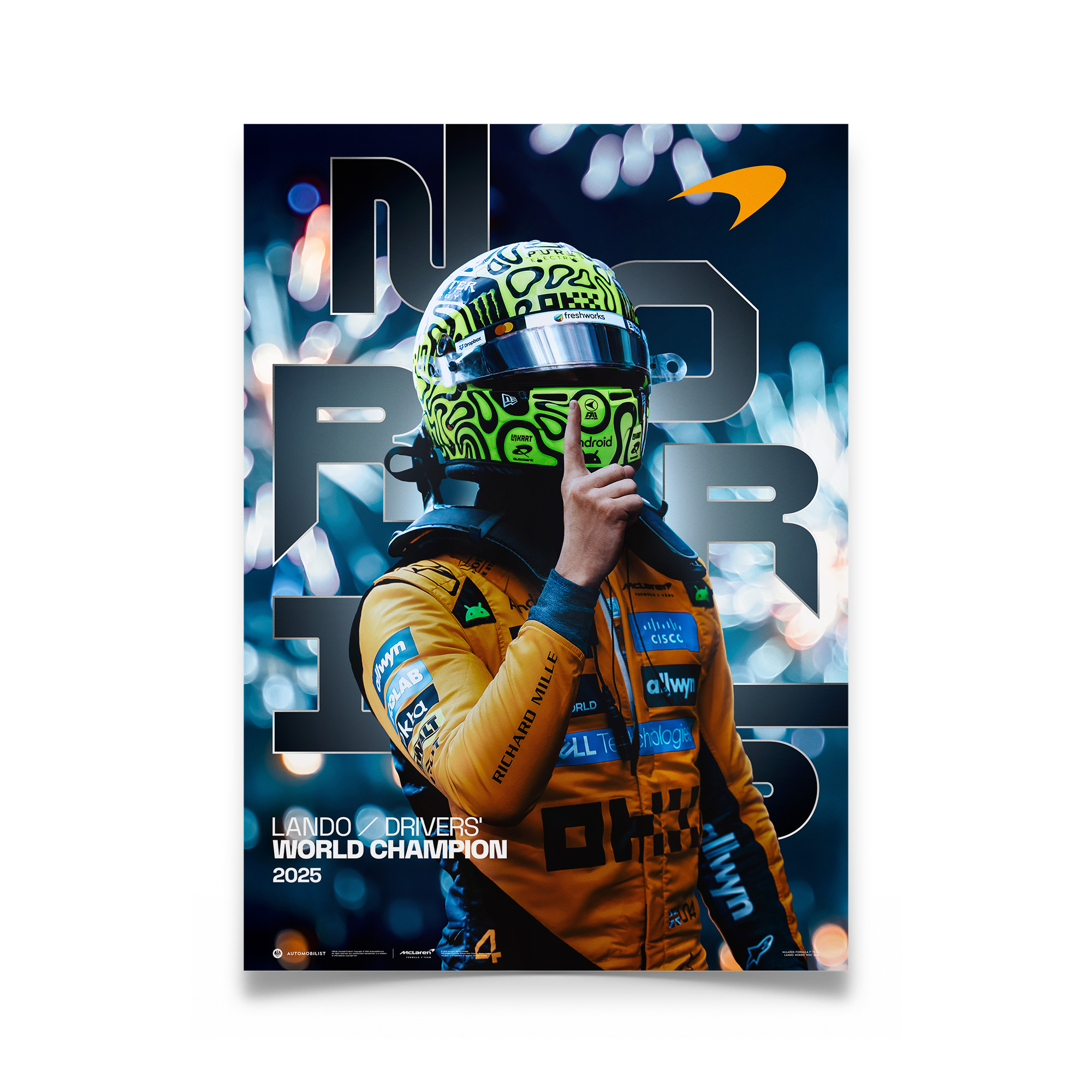 Poster: McLaren Lando Norris' erster Weltmeistertitel 2025 Image