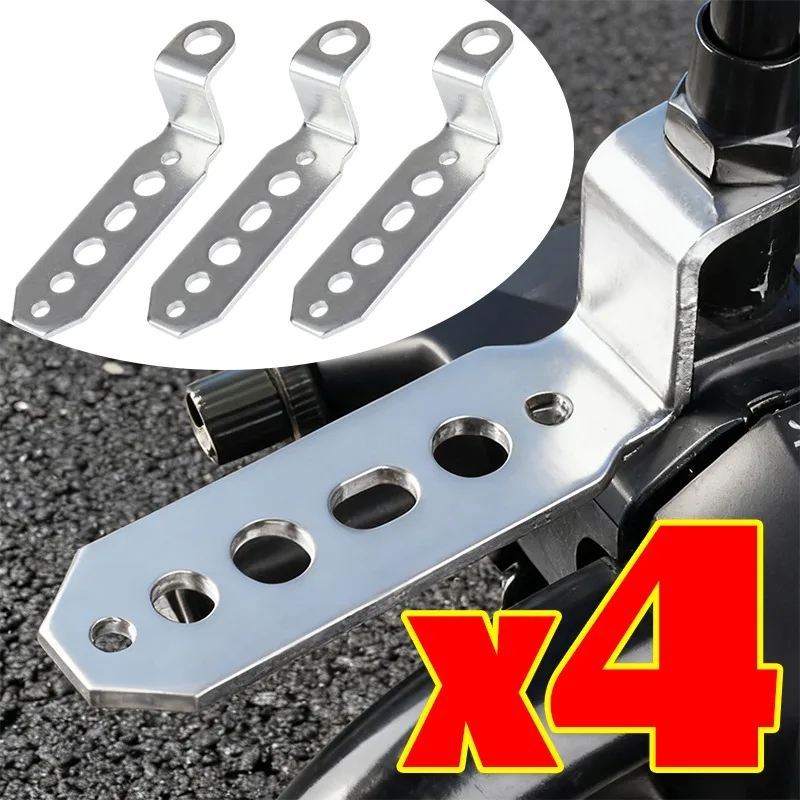 Staffa per faro moto Supporto per faretto Barra di prolunga universale per manubrio specchietto retrovisore Supporto per fendinebbia per moto